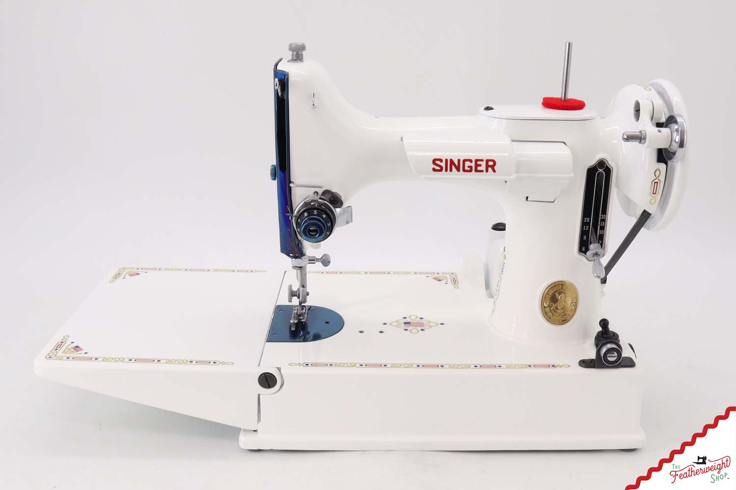Singer Featherweight 221, - AJ363*** - Restored USA 250 Edition!