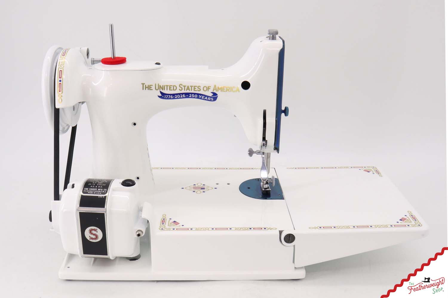 Singer Featherweight 221, - AJ363*** - Restored USA 250 Edition!