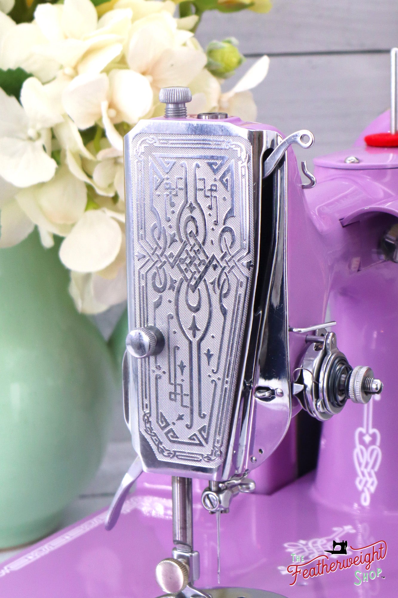 Singer Featherweight 221 AE5408** - Fully Restored in Lilac