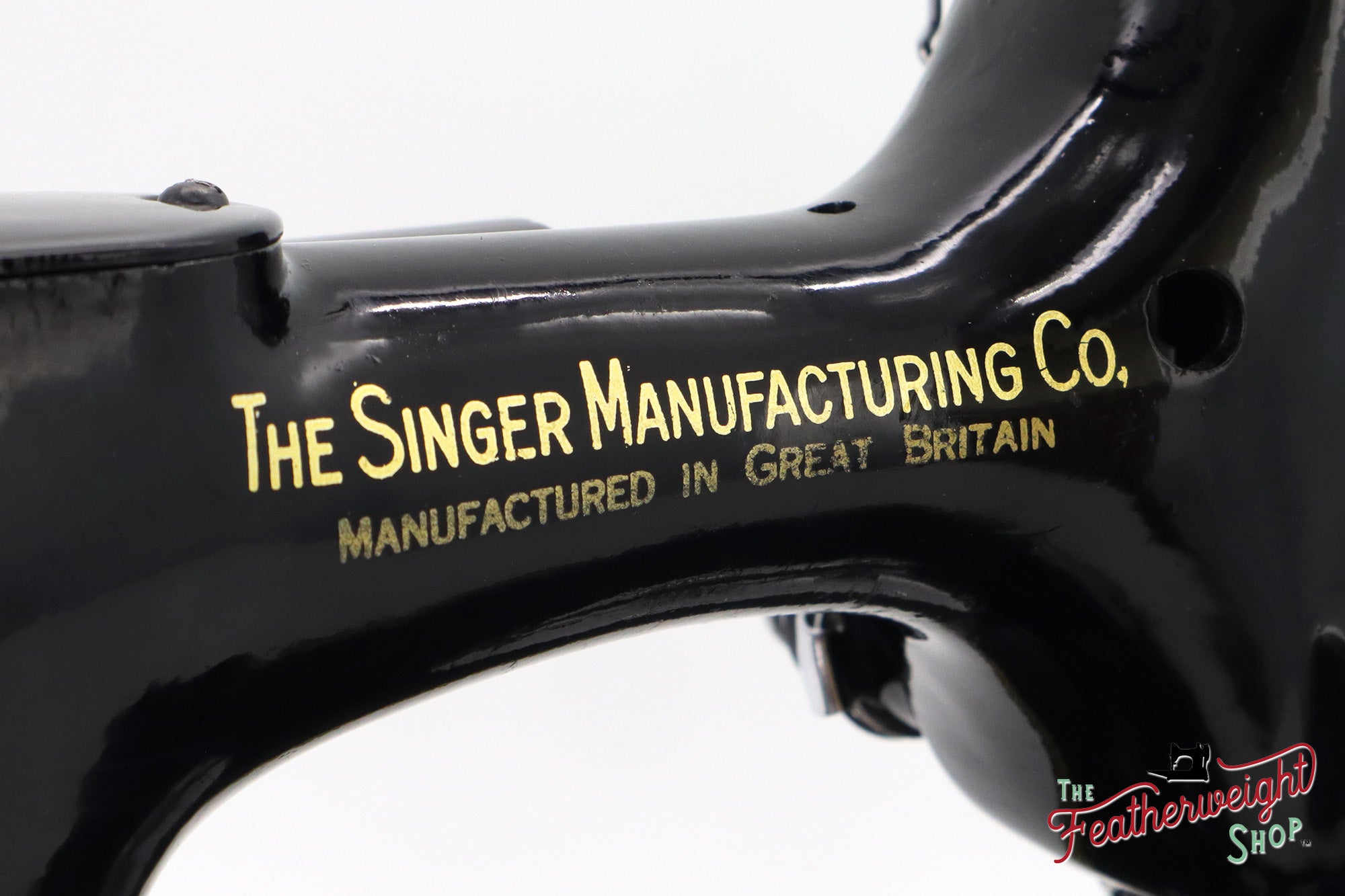 Singer Featherweight 221K, EG0776**, RARE Great Britain Decal