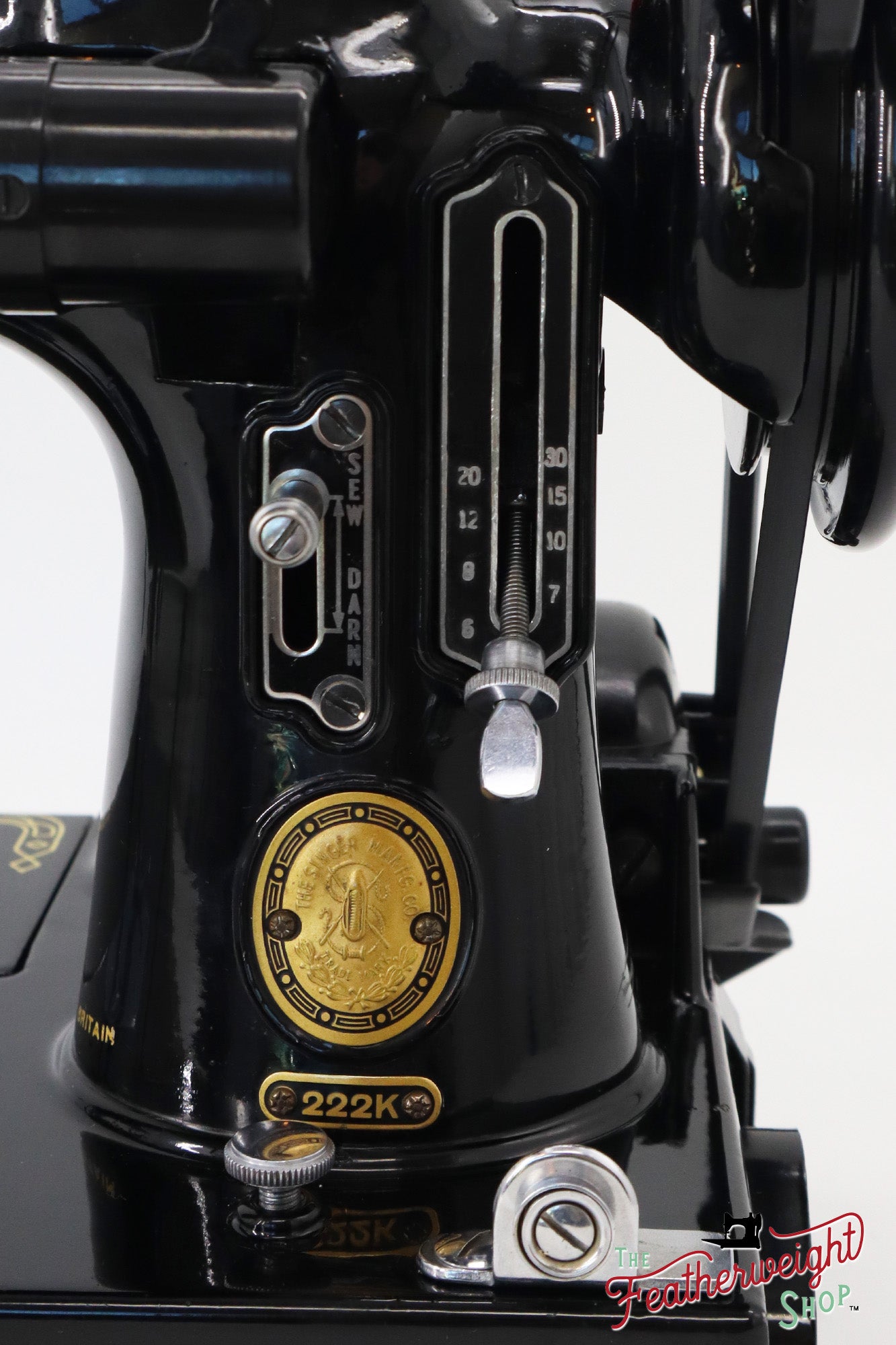 Singer Featherweight 222K Sewing Machine - EM2359**, 1957