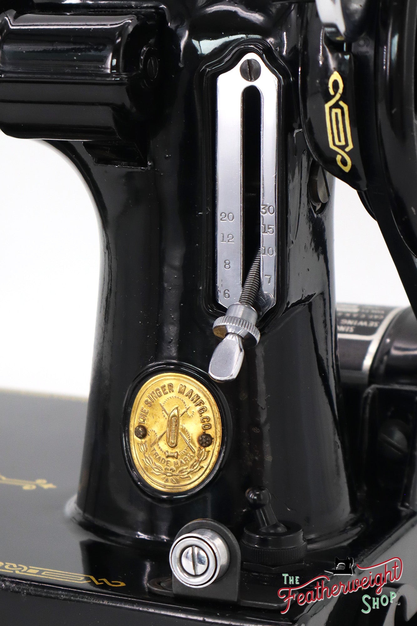 Singer Featherweight 221K, EG0776**, RARE Great Britain Decal