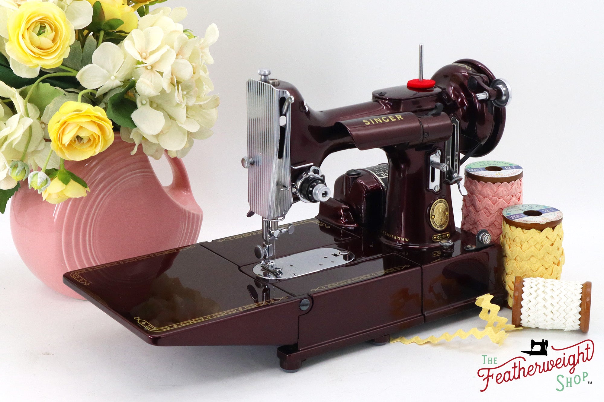 Singer Featherweight 222K - EJ6215** - Fully Restored in Brandywine