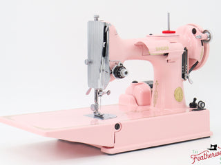 Load image into Gallery viewer, Singer Featherweight 221, AJ370*** - Fully Restored in Rosy Posy Pink