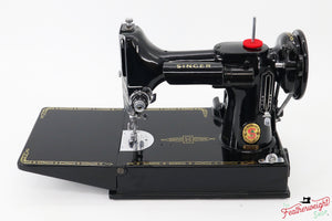 Singer Featherweight 221K Sewing Machine, RED "S" - ES1714**