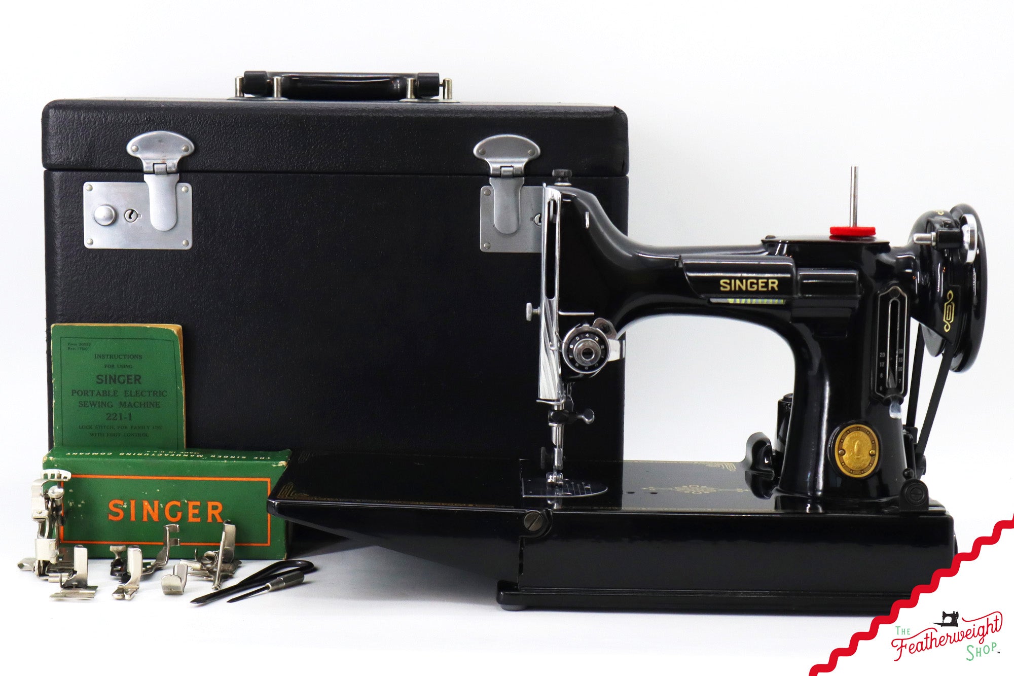 Singer Featherweight 221 Sewing Machine, AL031*** - 1952