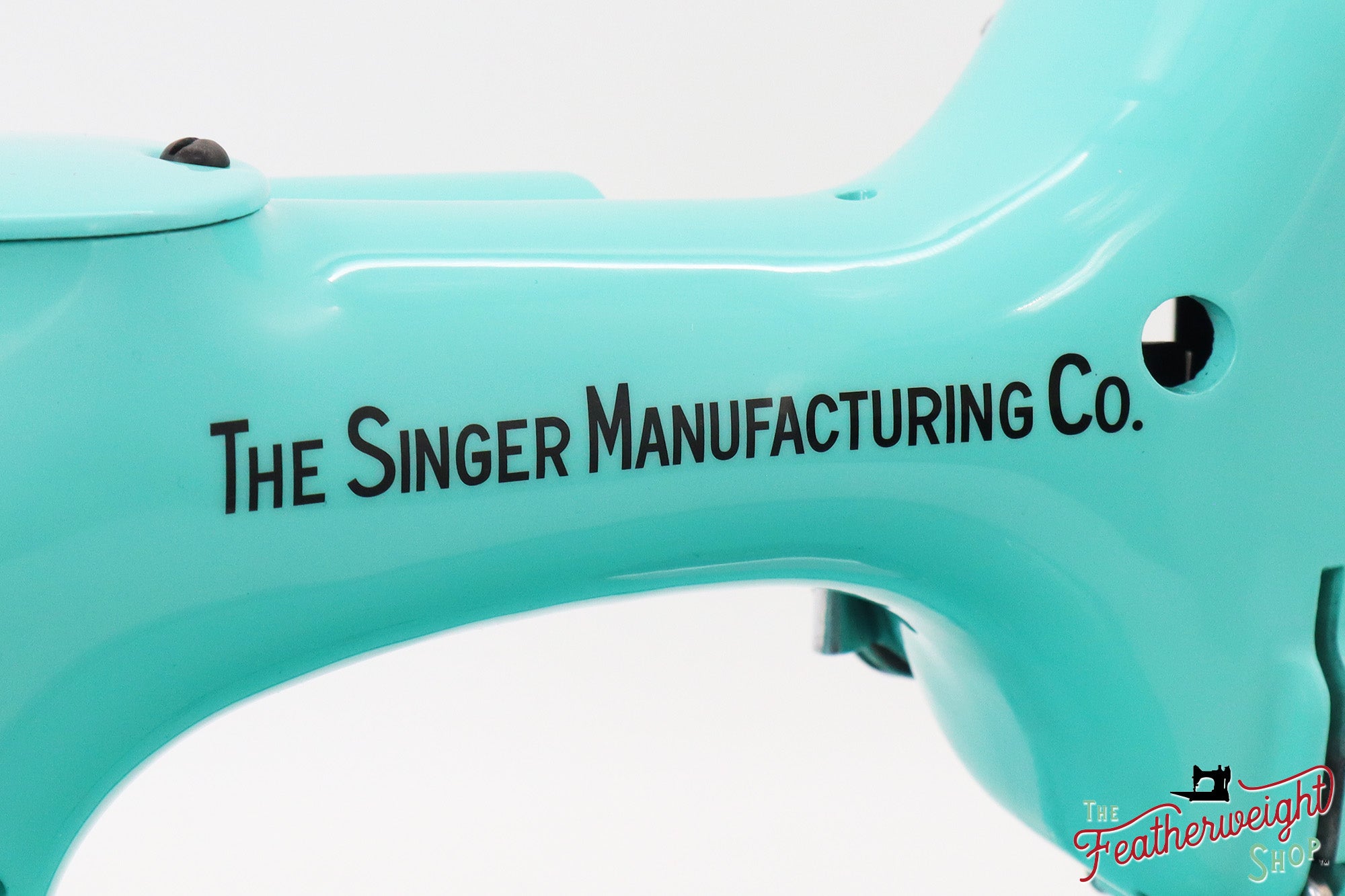 Singer Featherweight 221, AH9815** - Fully Restored in Tiffany Blue