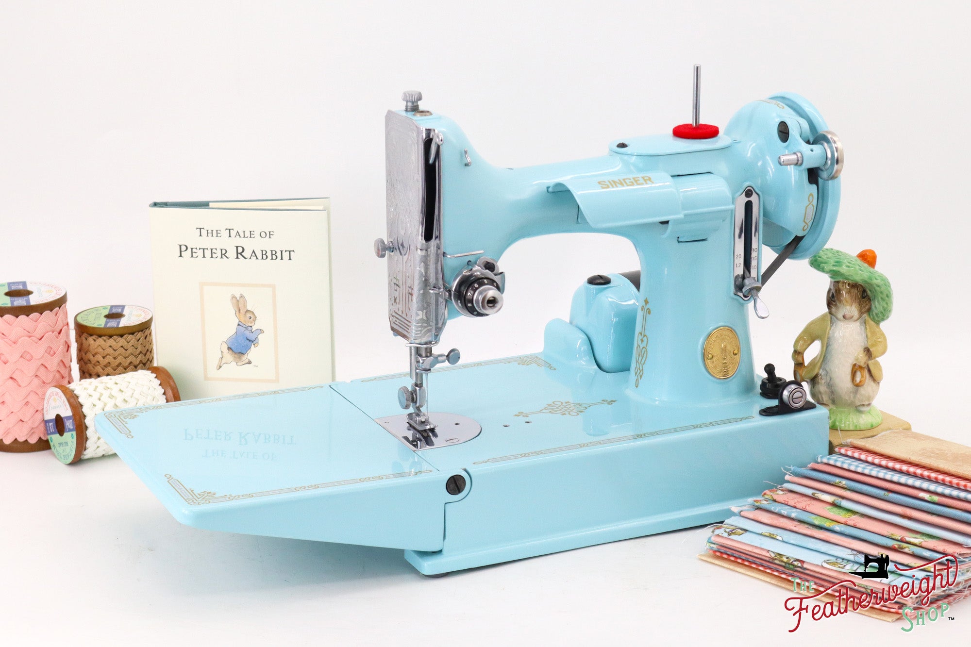 Singer Featherweight 221K - EF562*** - Fully Restored in Snowflake Blue