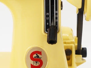 Load image into Gallery viewer, Singer Featherweight 221K7 Sewing Machine EV971*** - Fully Restored in Happy Yellow