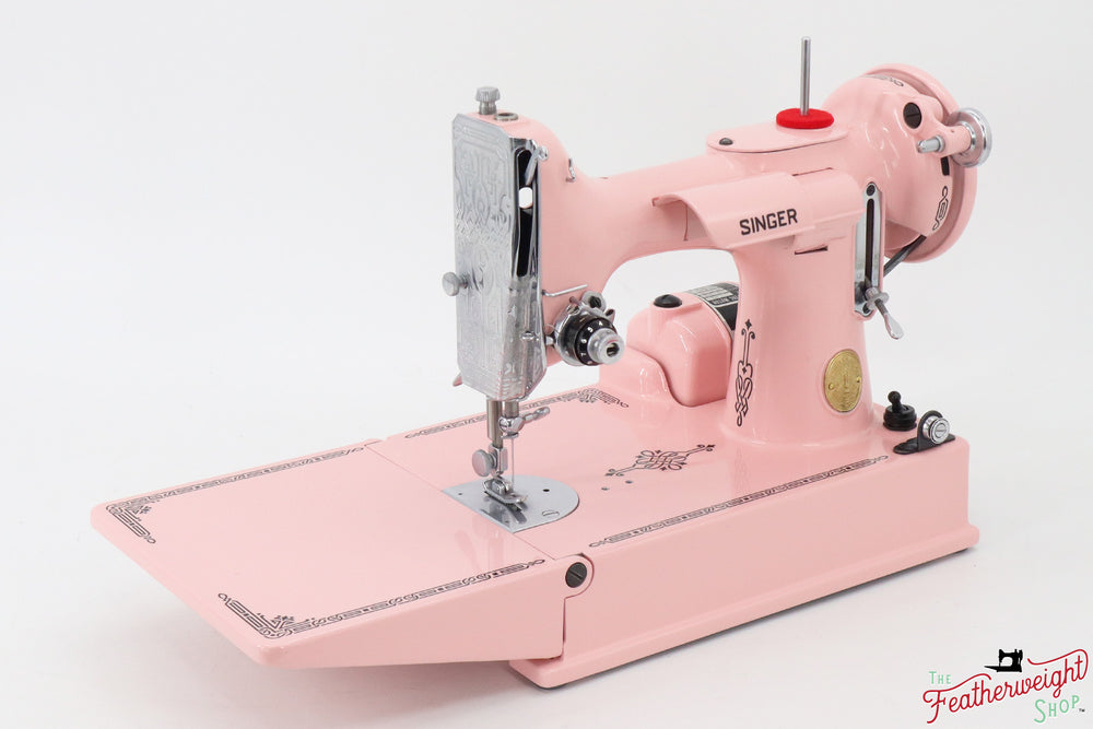 Singer Featherweight 221K, EF560*** - Fully Restored in Rosy Posy Pink ...