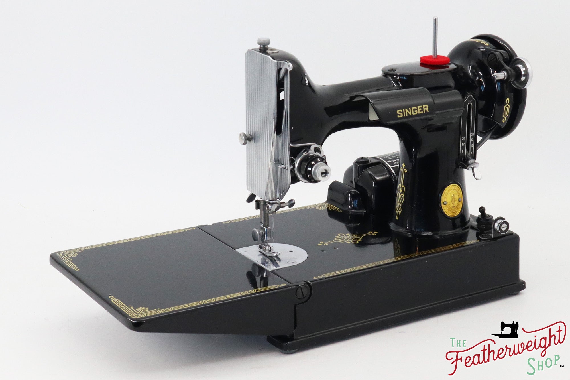 Singer Featherweight 221 Sewing Machine, AJ588*** - 1950