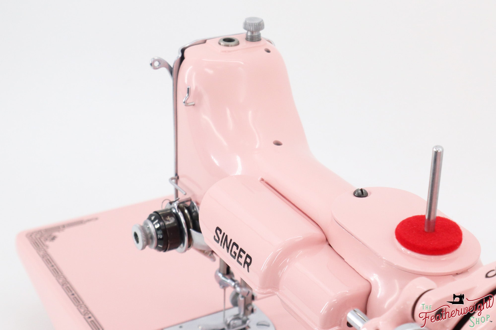 Singer Featherweight 221K, EF560*** - Fully Restored in Rosy Posy Pink