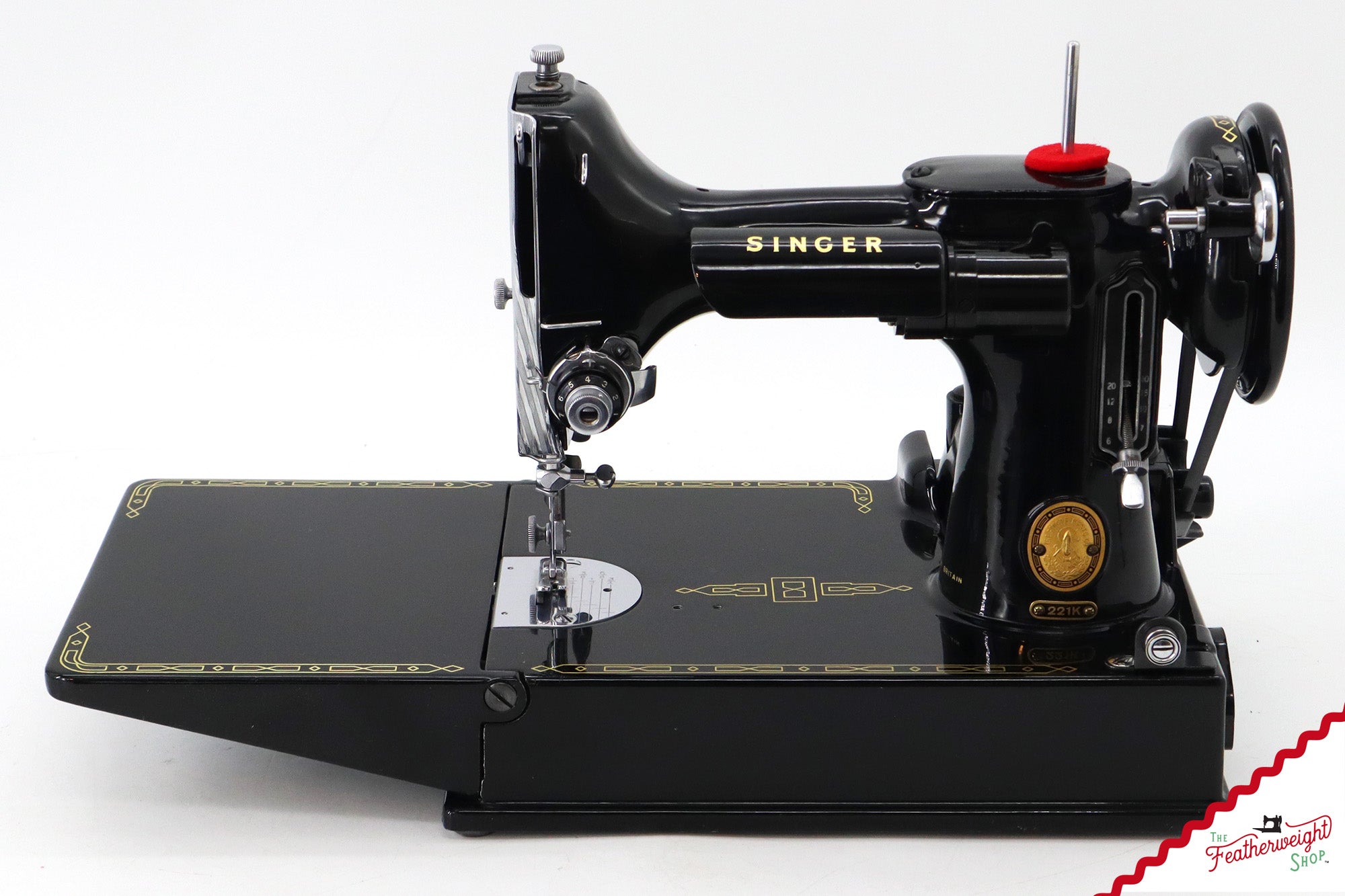 Singer Featherweight 221K Sewing Machine, 1955 - EK9865**