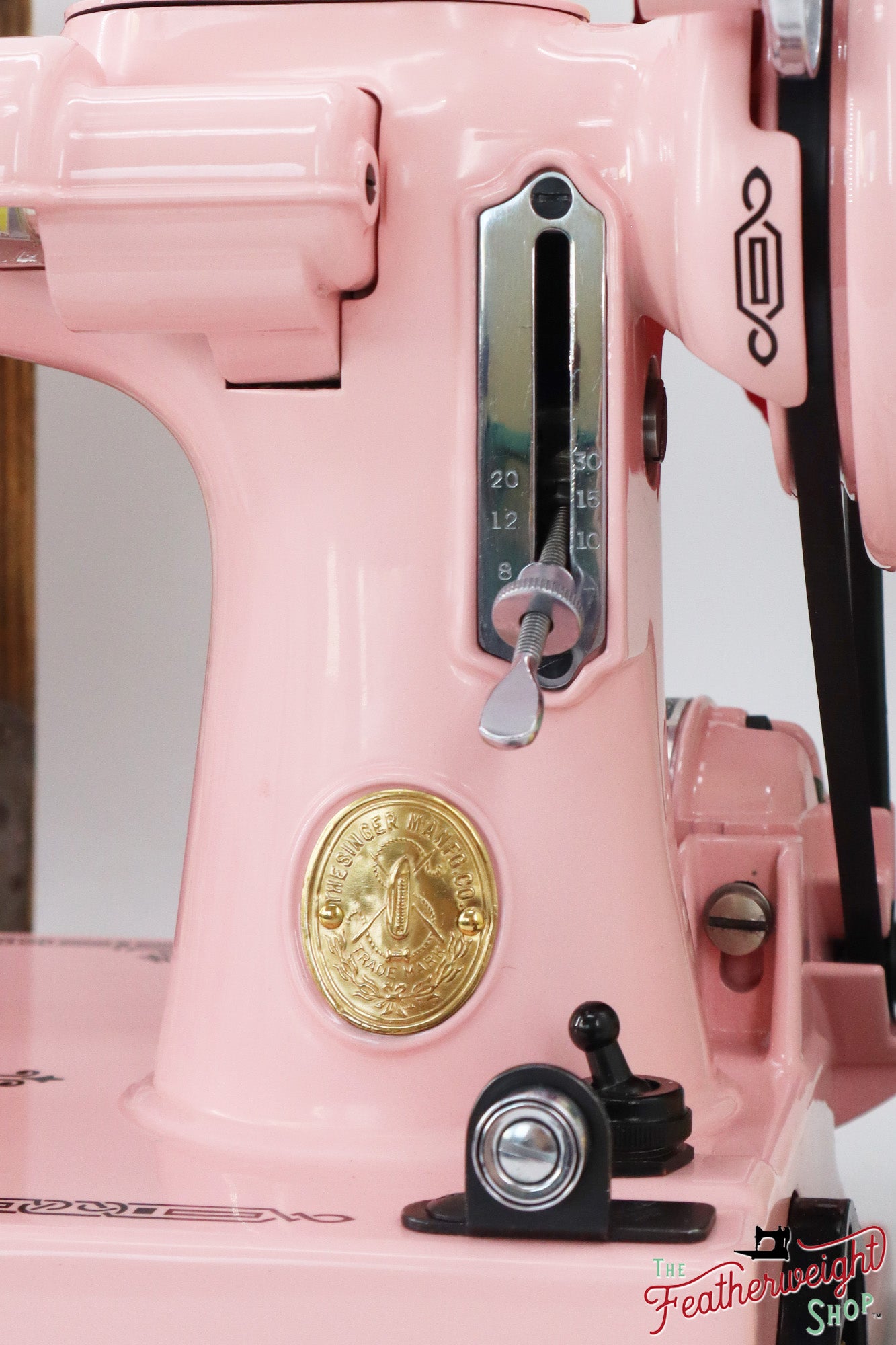 Singer Featherweight 221K, EF560*** - Fully Restored in Rosy Posy Pink