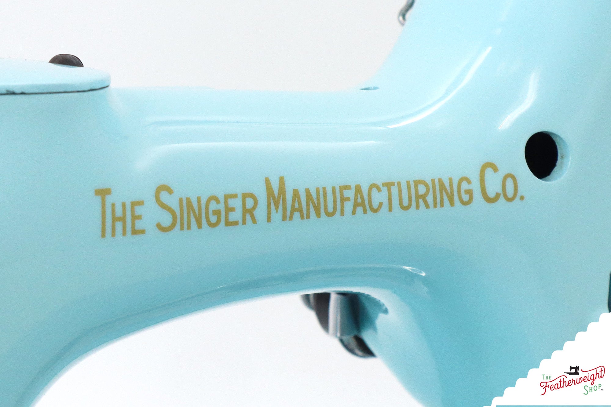 Singer Featherweight 221, AL409*** - Fully Restored in Cinderella Blue