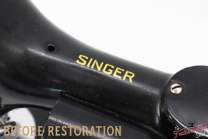 Singer Featherweight Top Decal 221 Fully Restored in Cinderella Blue, AF383*** - SCARCE