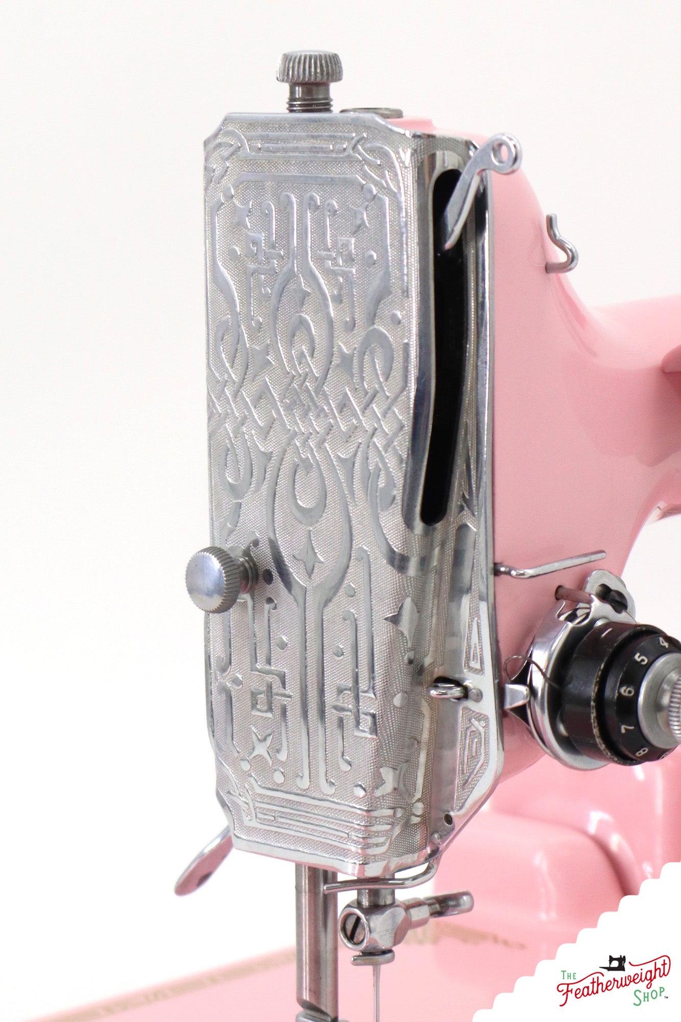 Singer Featherweight 221K, Centennial - EG642*** - Fully Restored in Pink Frosting