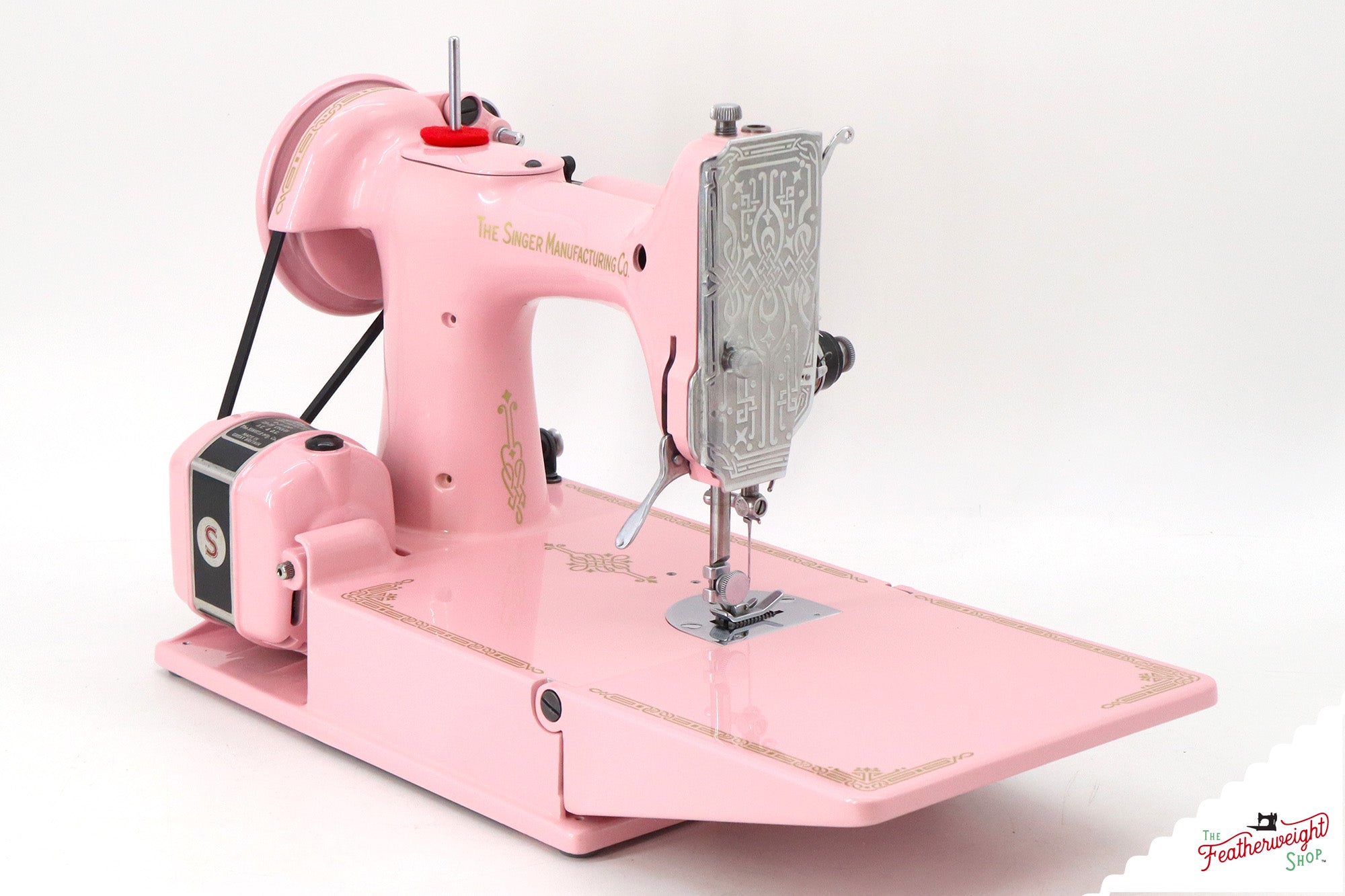 Singer Featherweight 221K, Centennial - EG642*** - Fully Restored in Pink Frosting