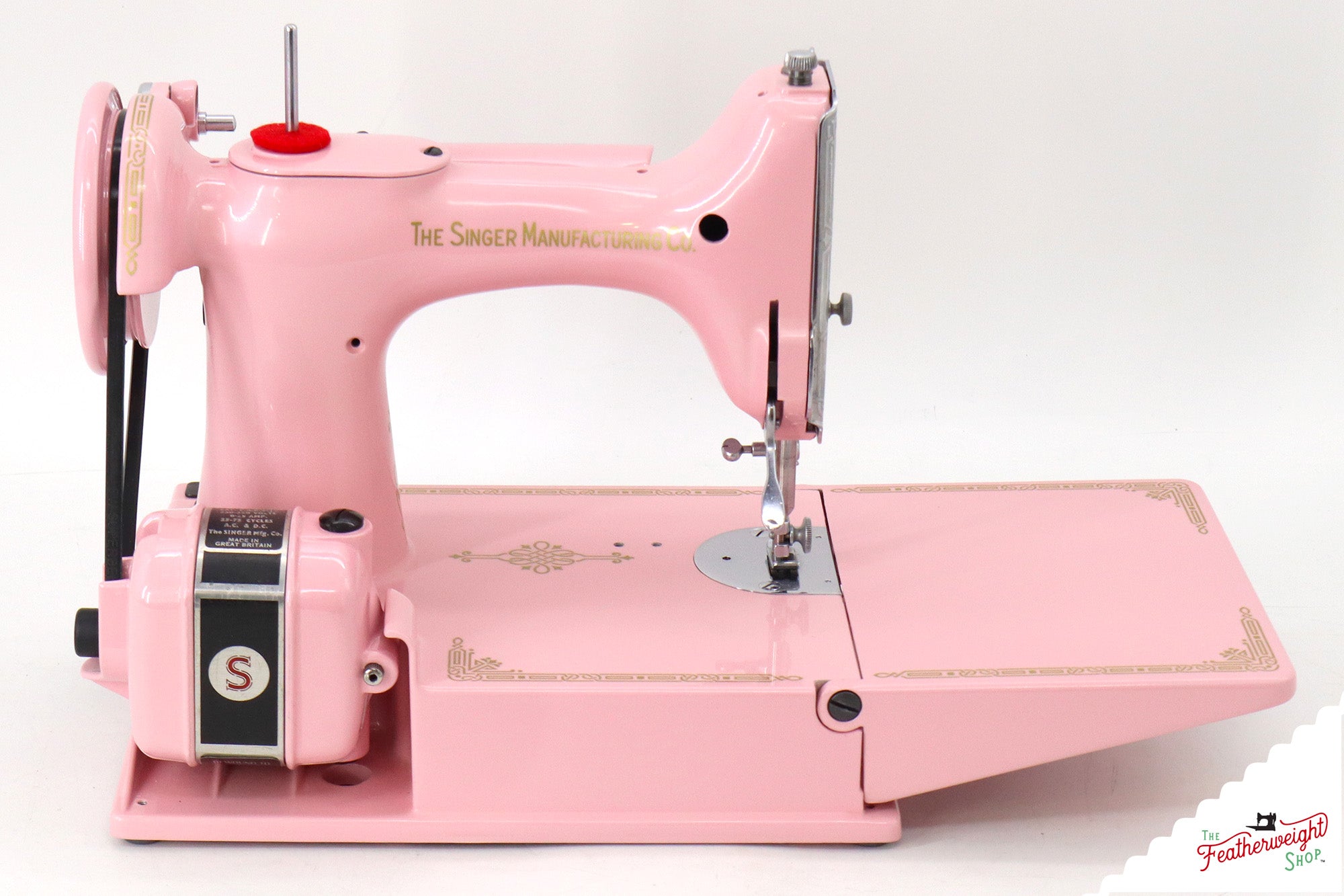 Singer Featherweight 221K, Centennial - EG642*** - Fully Restored in Pink Frosting