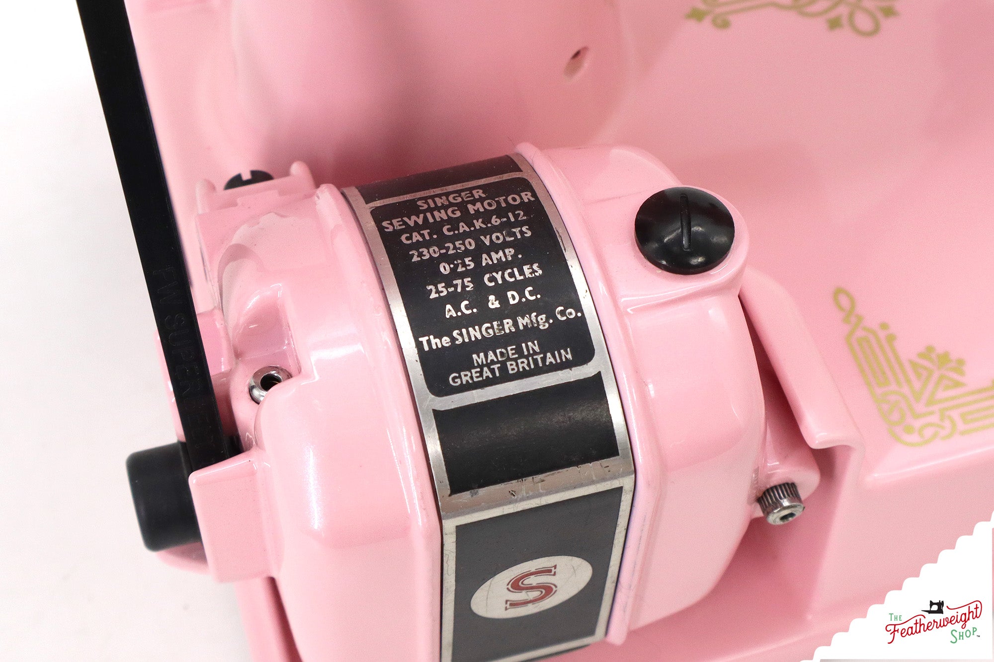 Singer Featherweight 221K, Centennial - EG642*** - Fully Restored in Pink Frosting