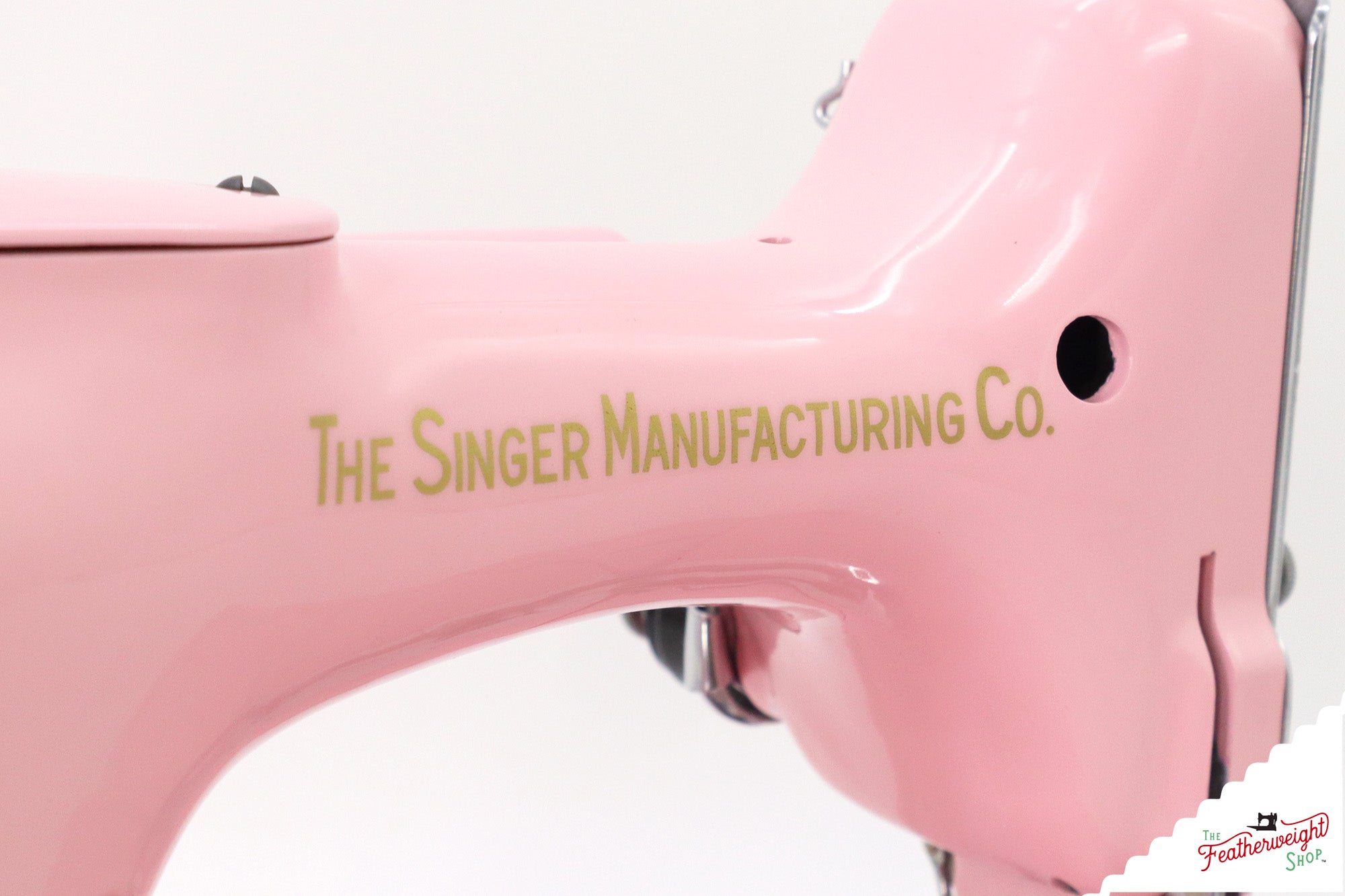 Singer Featherweight 221K, Centennial - EG642*** - Fully Restored in Pink Frosting