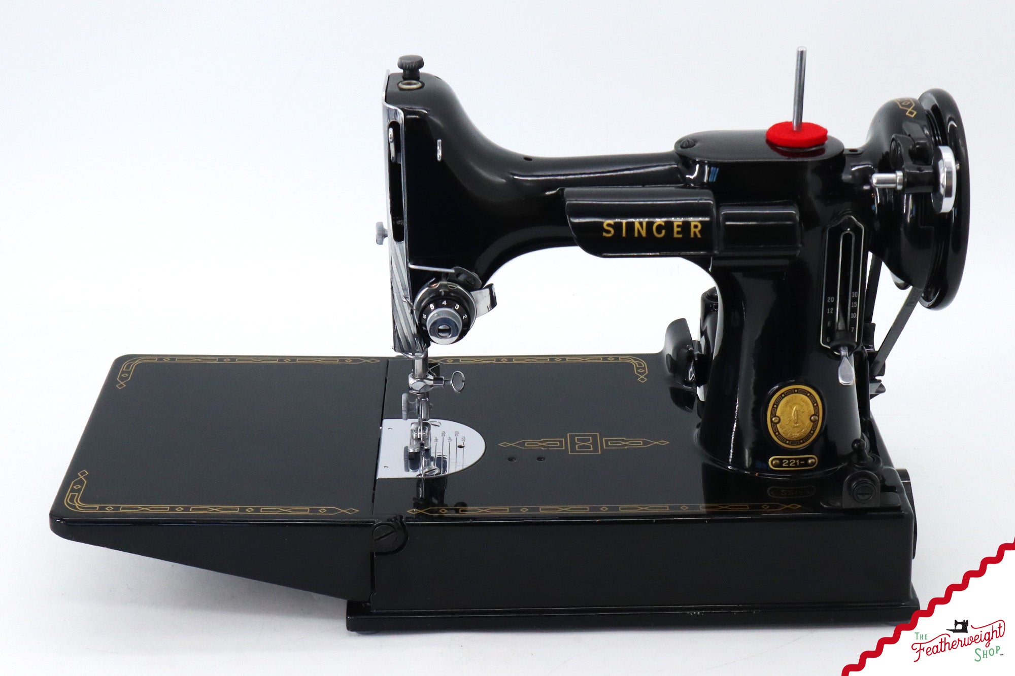 Singer Featherweight 221 Sewing Machine, AL574*** - 1953