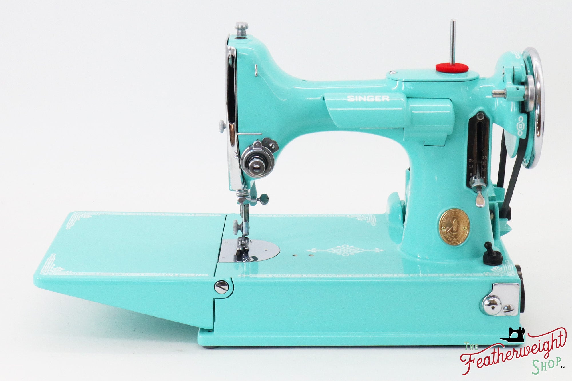 Singer Featherweight 221, AD7871** - Fully Restored in Tiffany Blue