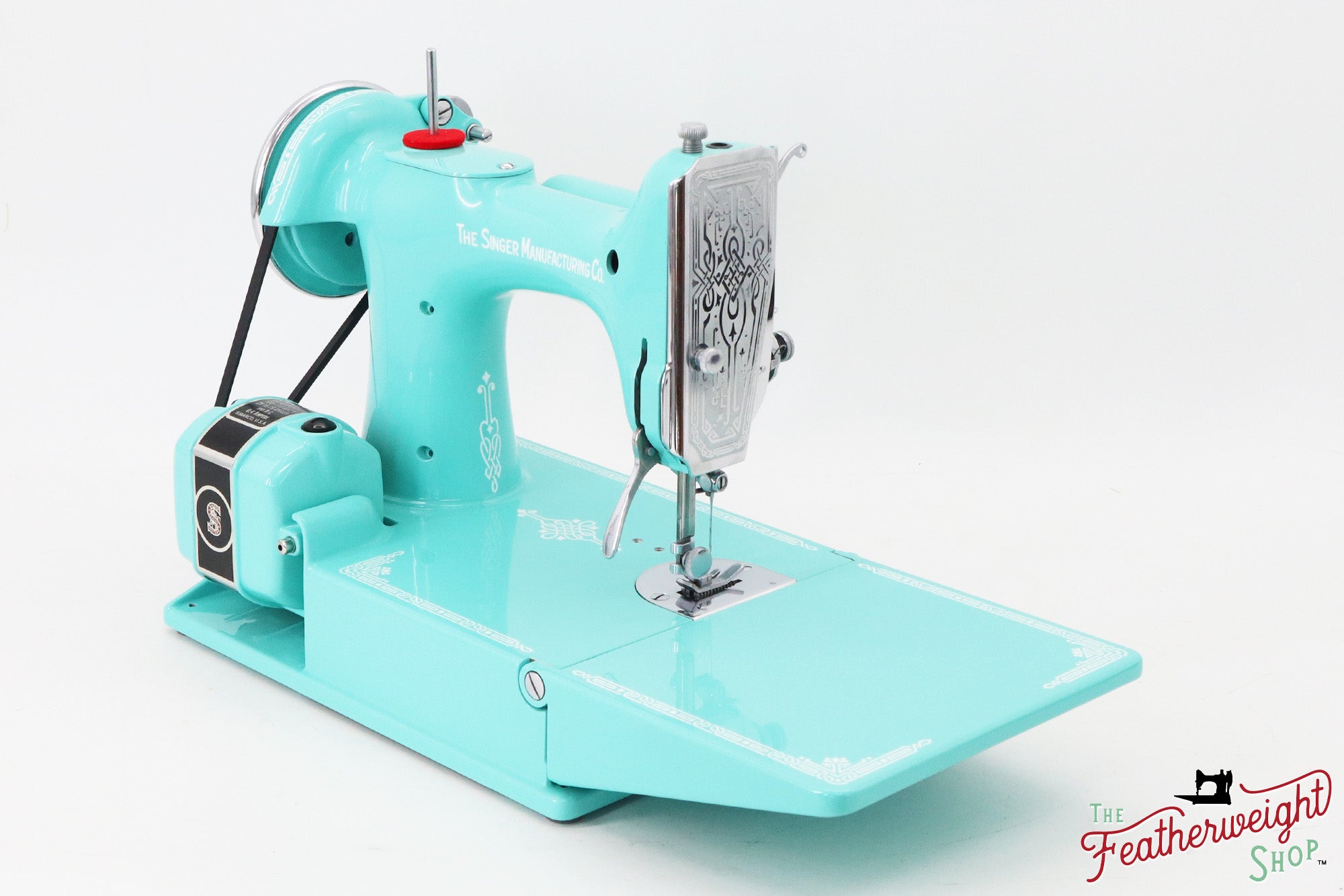 Singer Featherweight 221, AD7871** - Fully Restored in Tiffany Blue