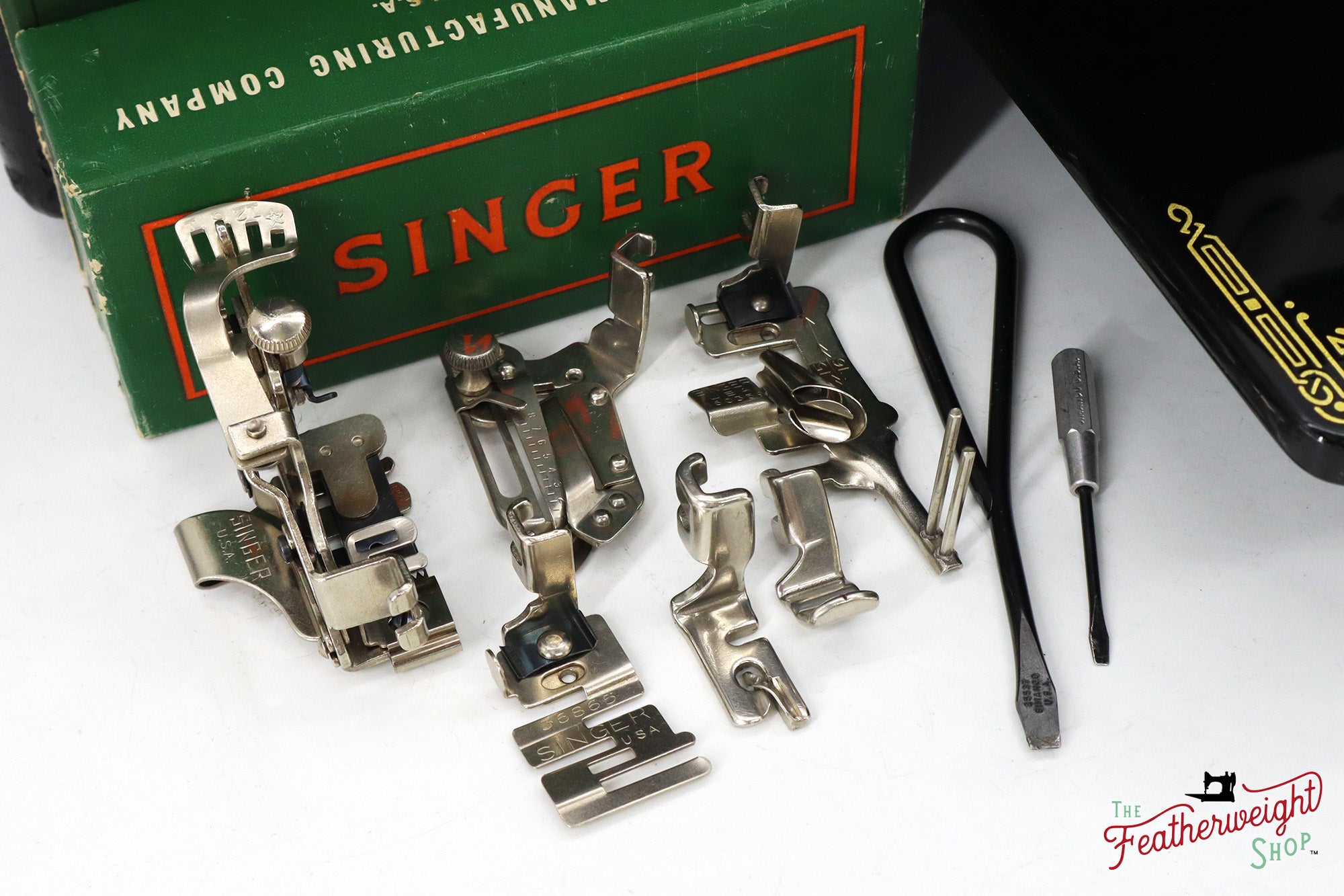 Singer Featherweight 221 Sewing Machine, Centennial: AK394***