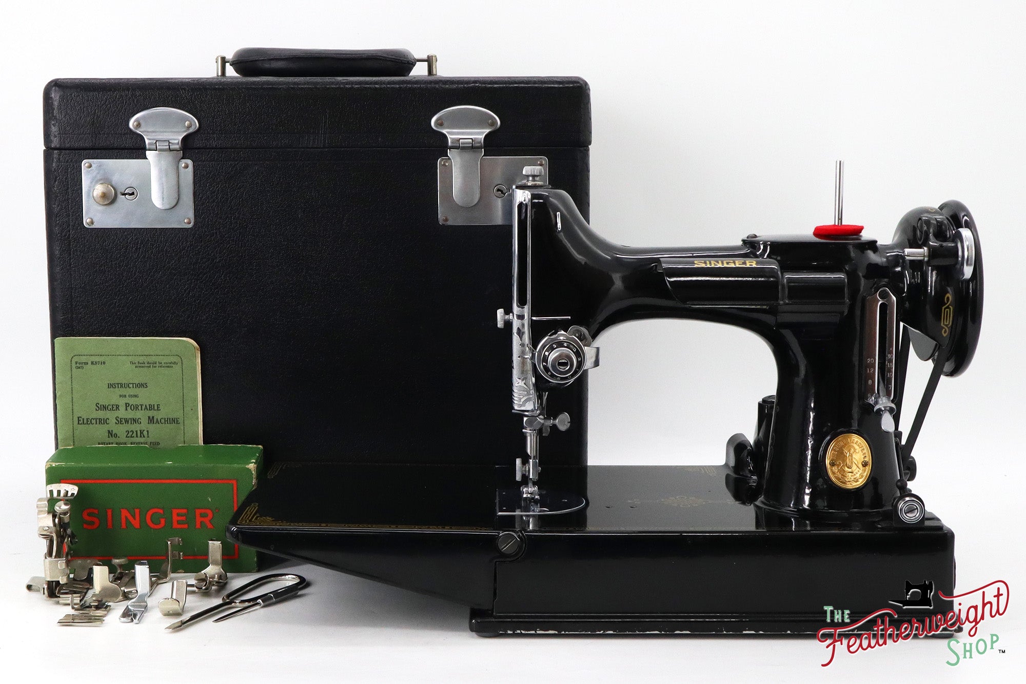 Featherweight 221K Sewing Machine, EF162*** - 1949