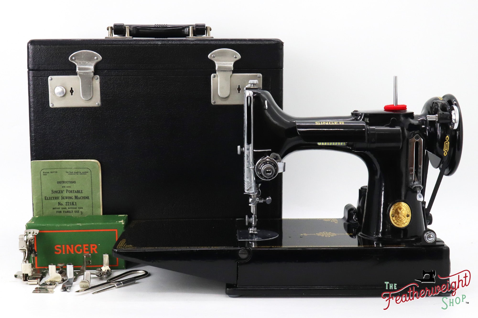 Featherweight 221K Sewing Machine, EG344*** - 1951