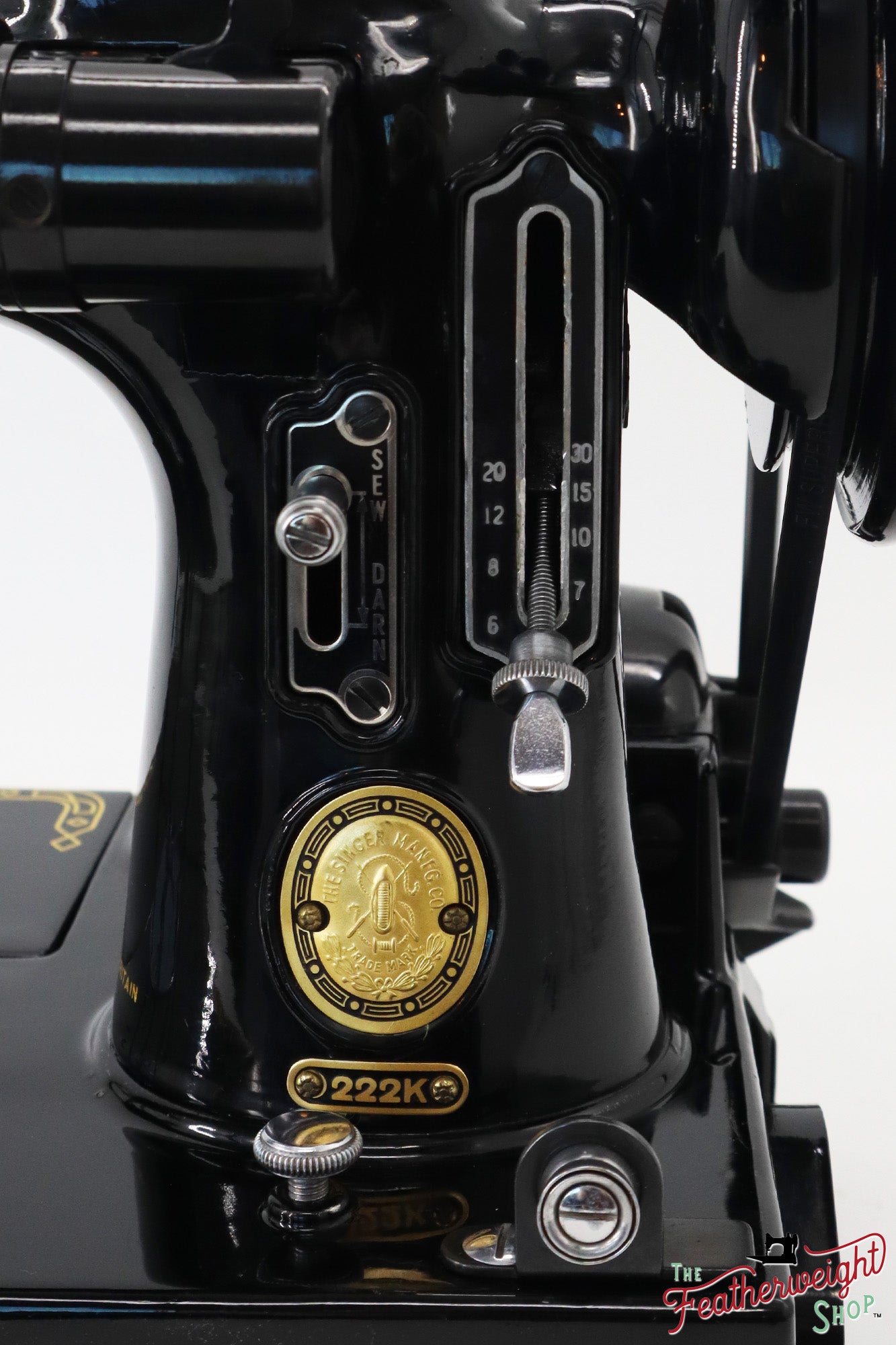 Singer Featherweight 222K Sewing Machine - EK63225*, 1955