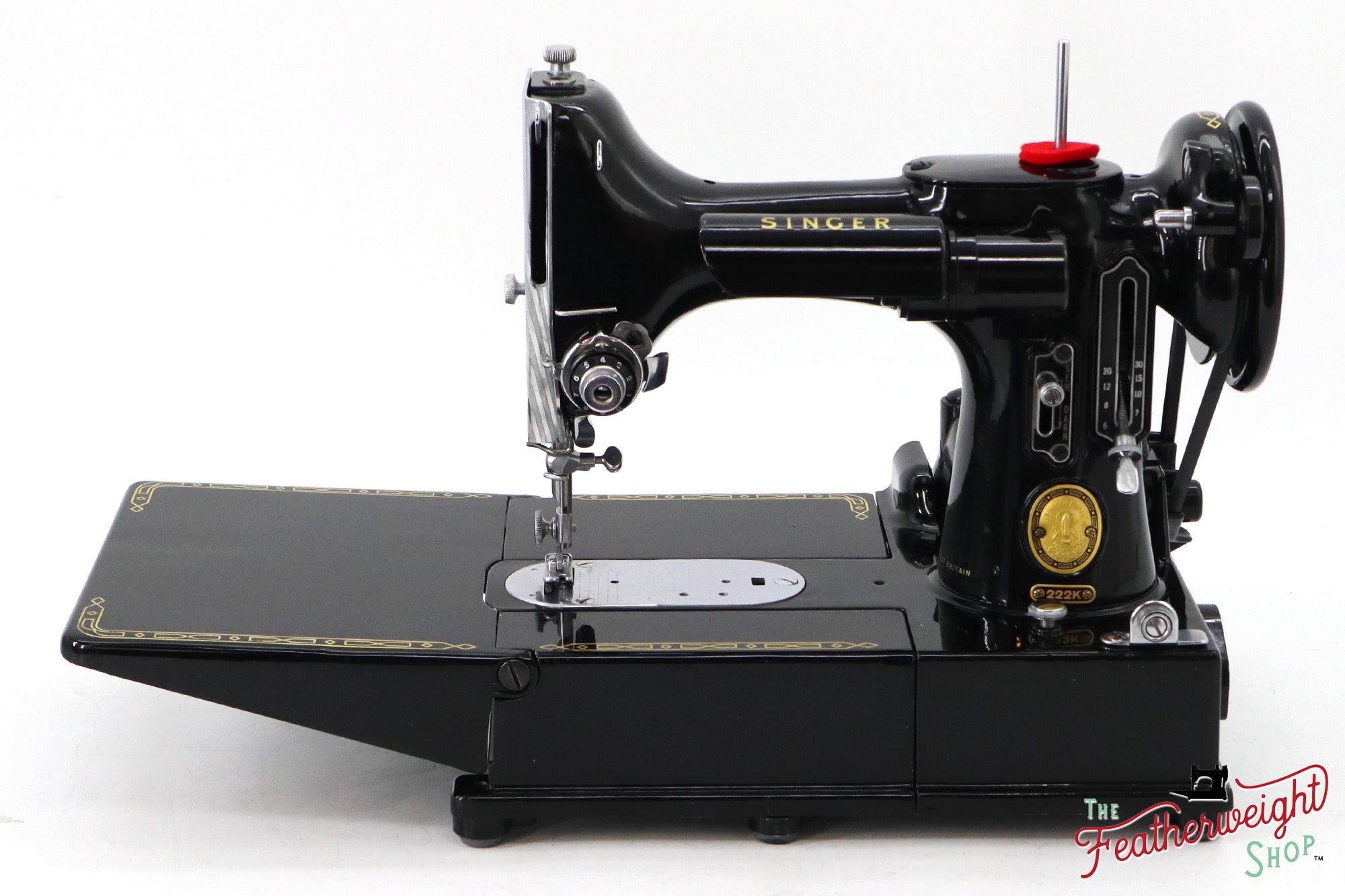 Singer Featherweight 222K Sewing Machine - EM9608**, 1957