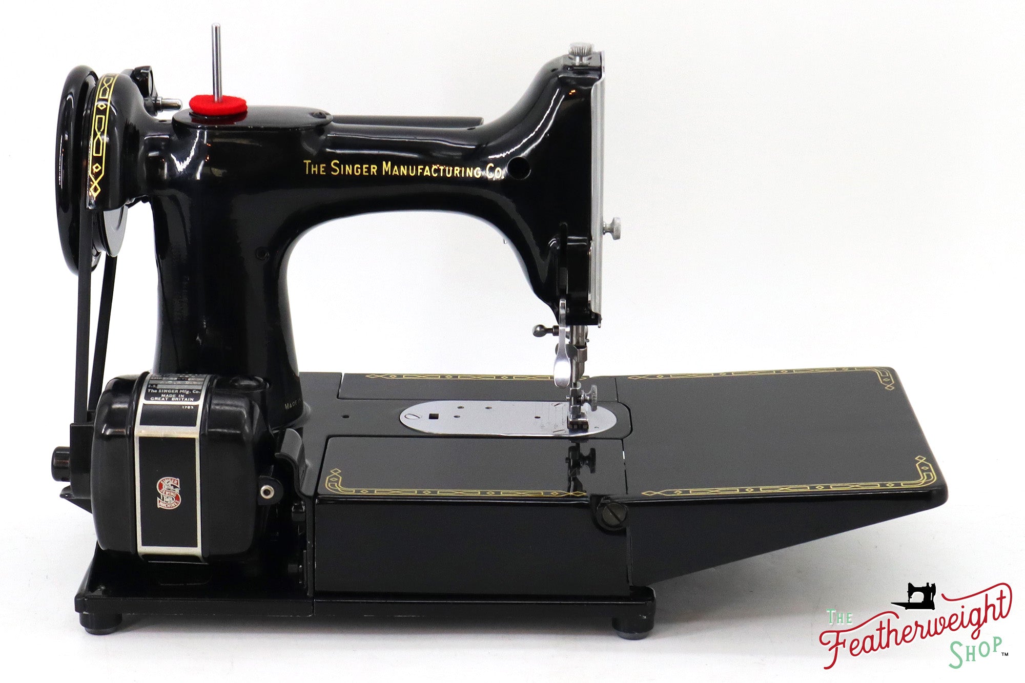 Singer Featherweight 222K Sewing Machine - EM9608**, 1957