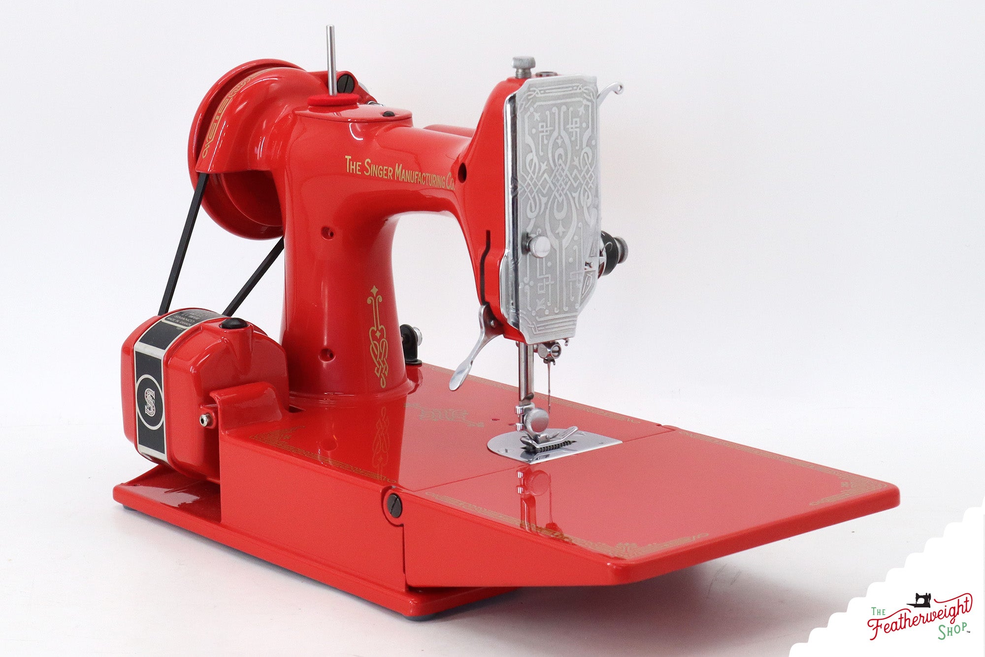 Singer Featherweight 221 AG877*** - Fully Restored in Liberty Red