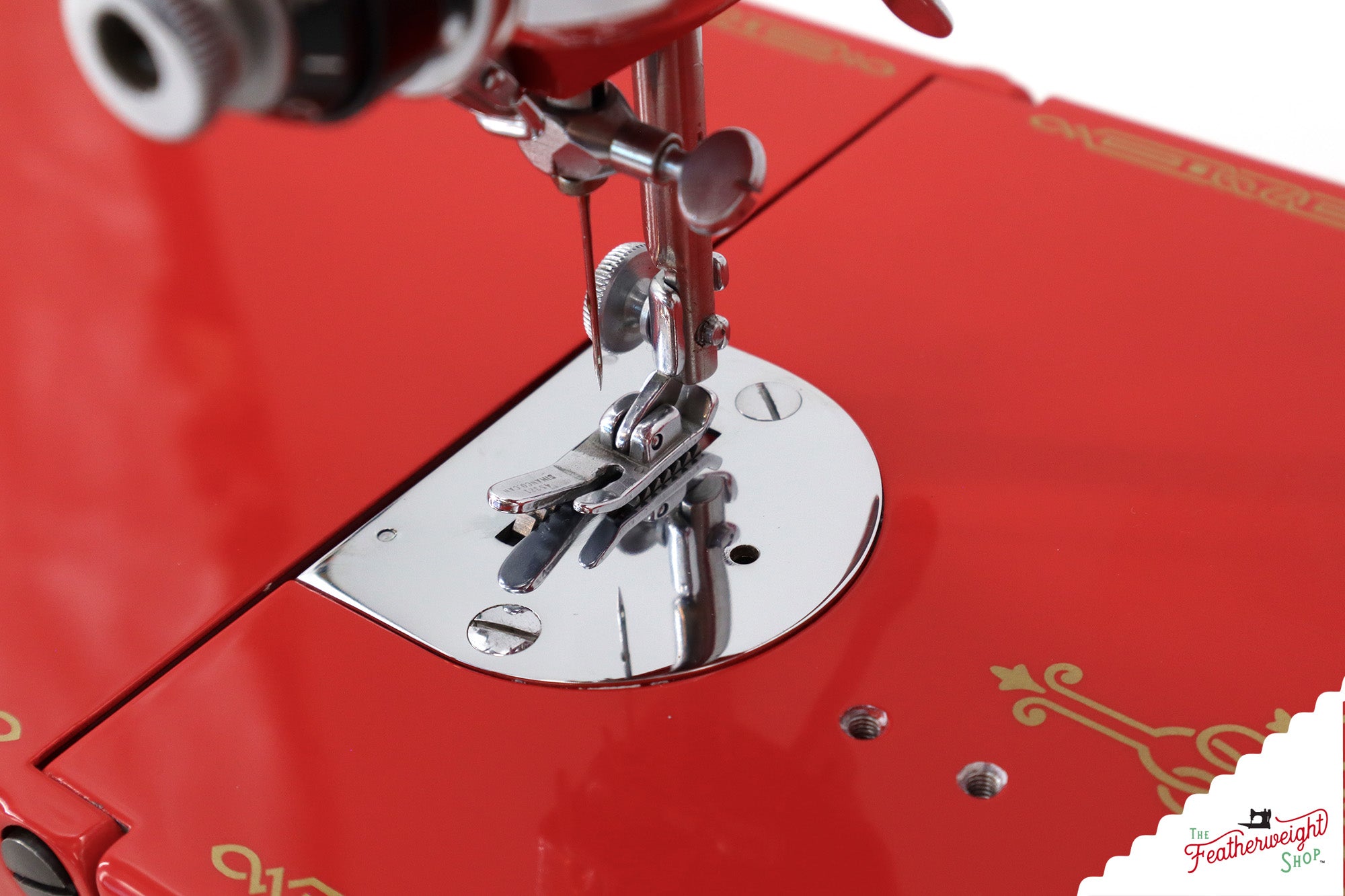 Singer Featherweight 221 AG877*** - Fully Restored in Liberty Red