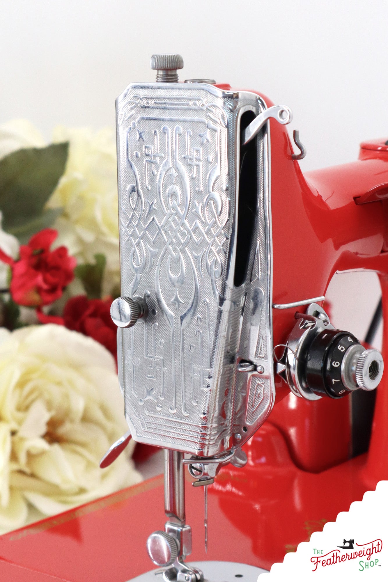 Singer Featherweight 221 AG877*** - Fully Restored in Liberty Red