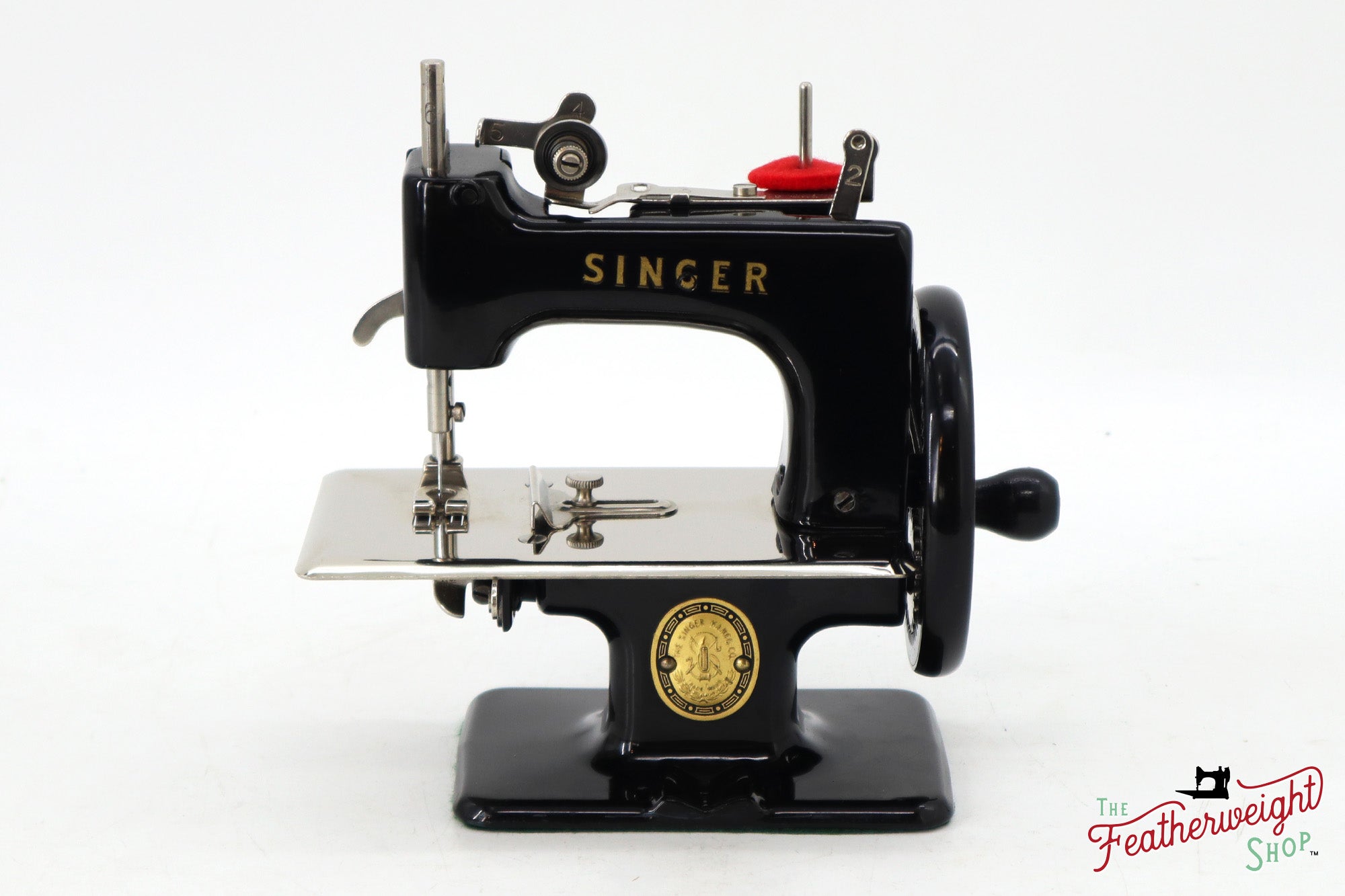 Singer Sewhandy Model 20 - Black - RARE, Complete Italian Set