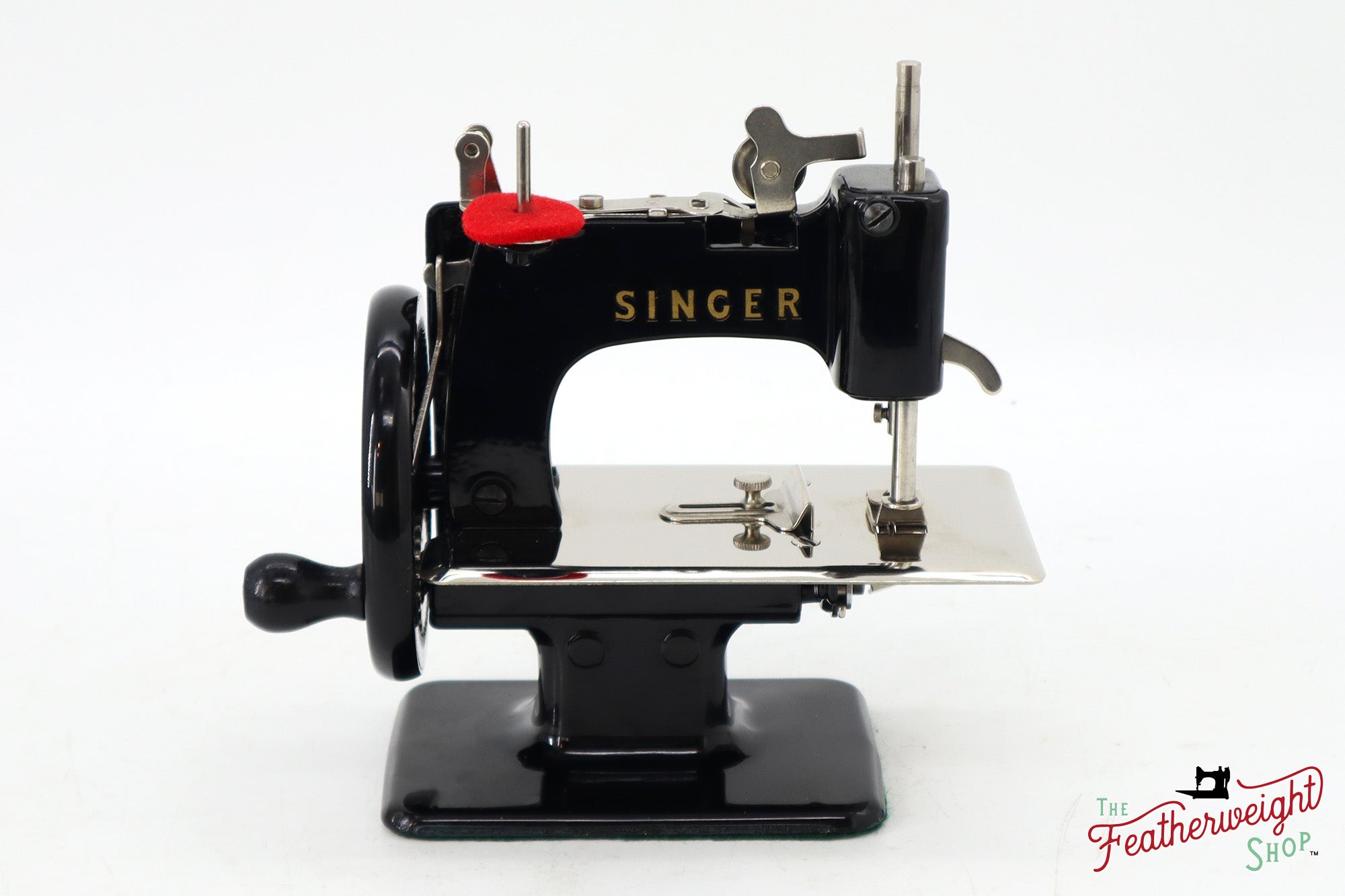 Singer Sewhandy Model 20 - Black - RARE, Complete Italian Set