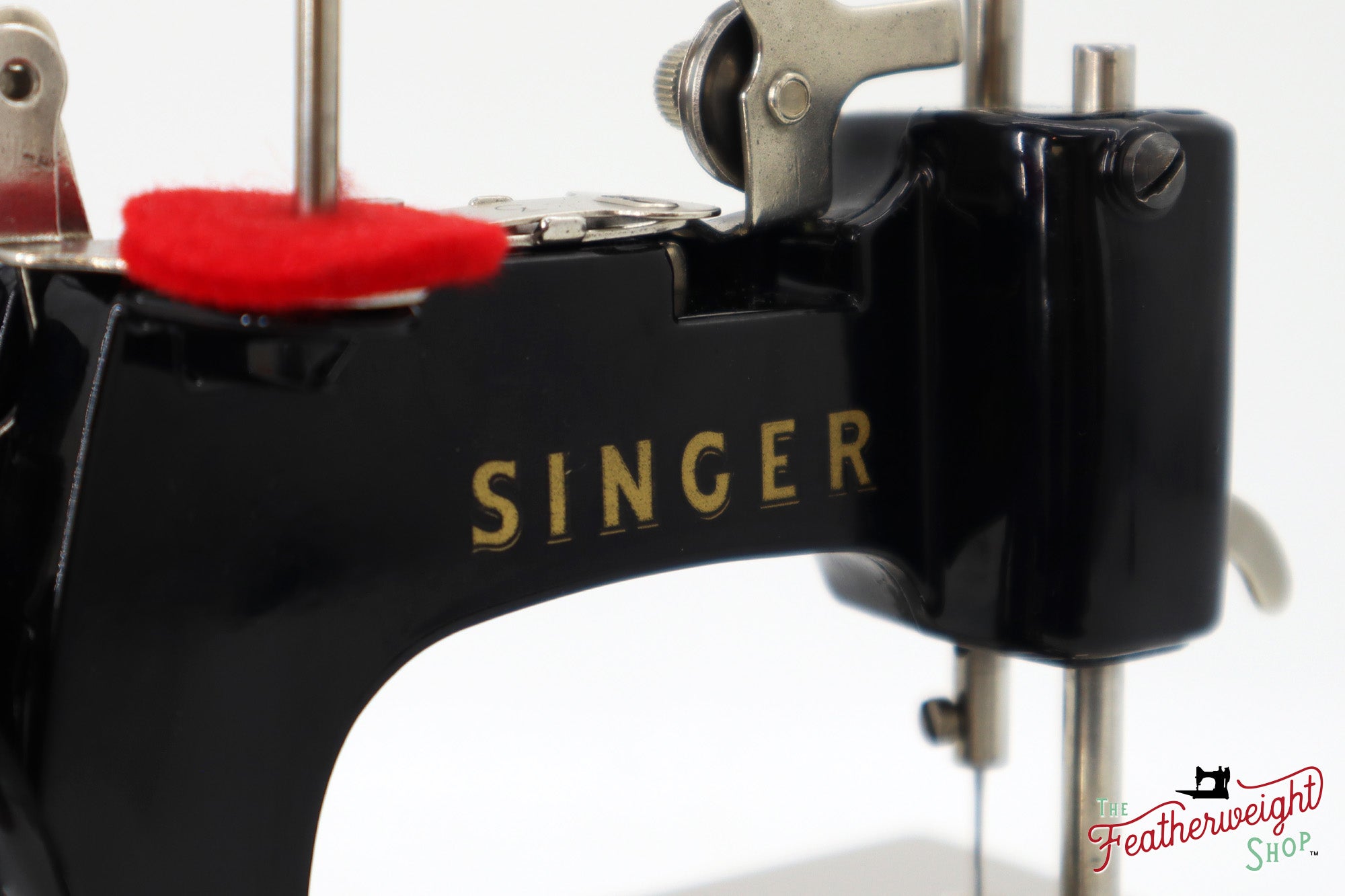 Singer Sewhandy Model 20 - Black - RARE, Complete Italian Set