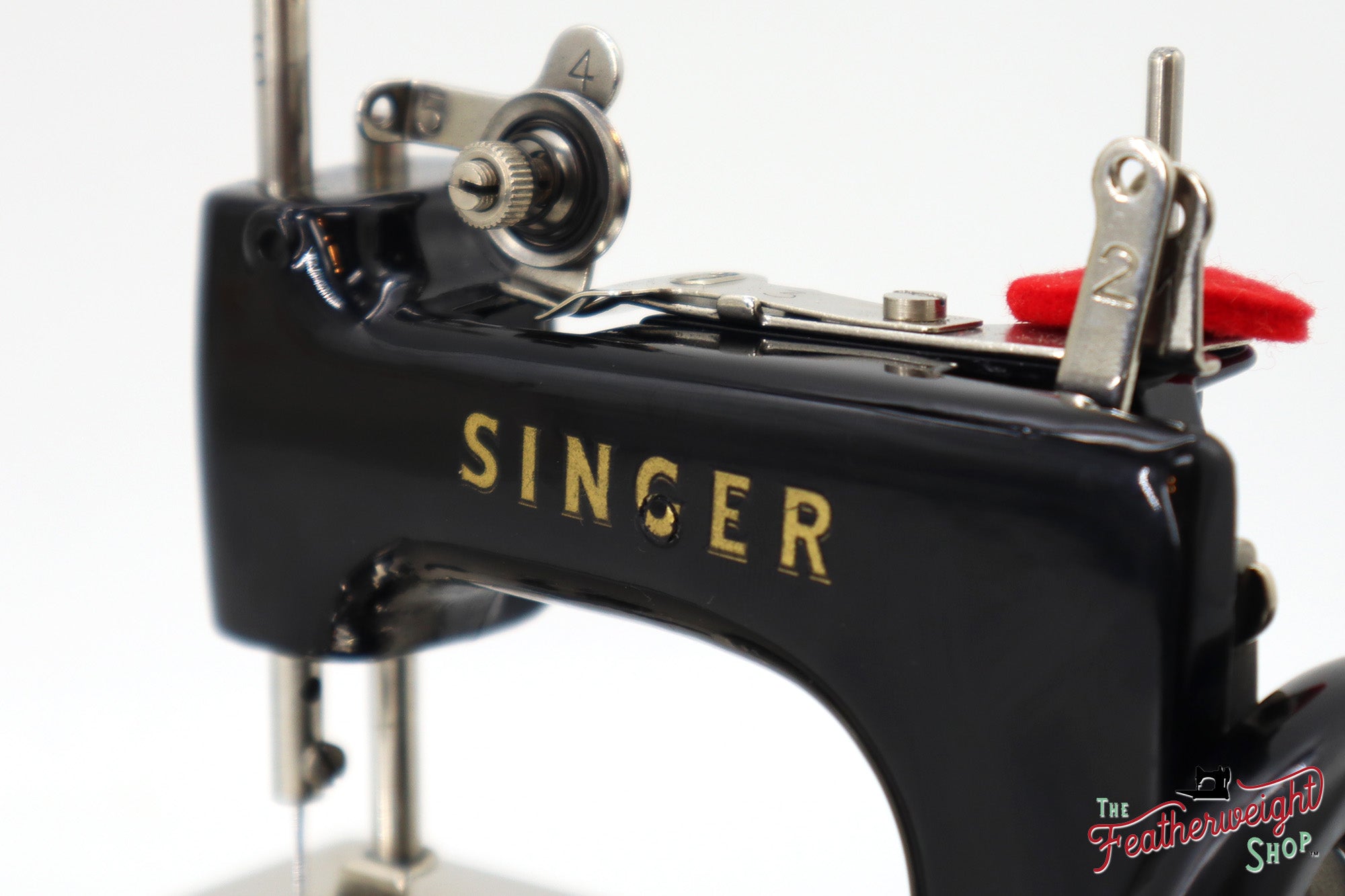 Singer Sewhandy Model 20 - Black - RARE, Complete Italian Set