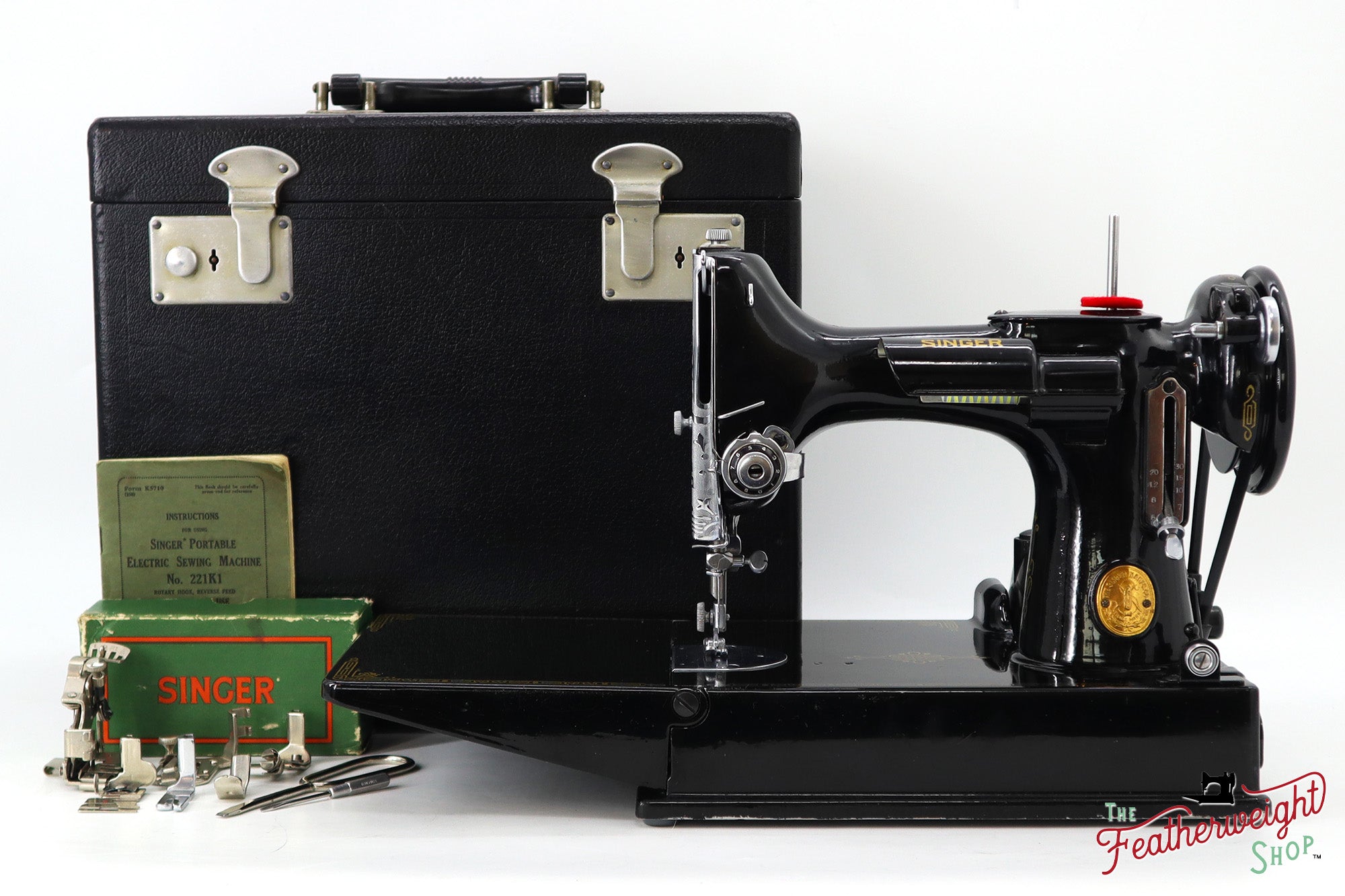 Featherweight 221K Sewing Machine, EF286*** - 1949