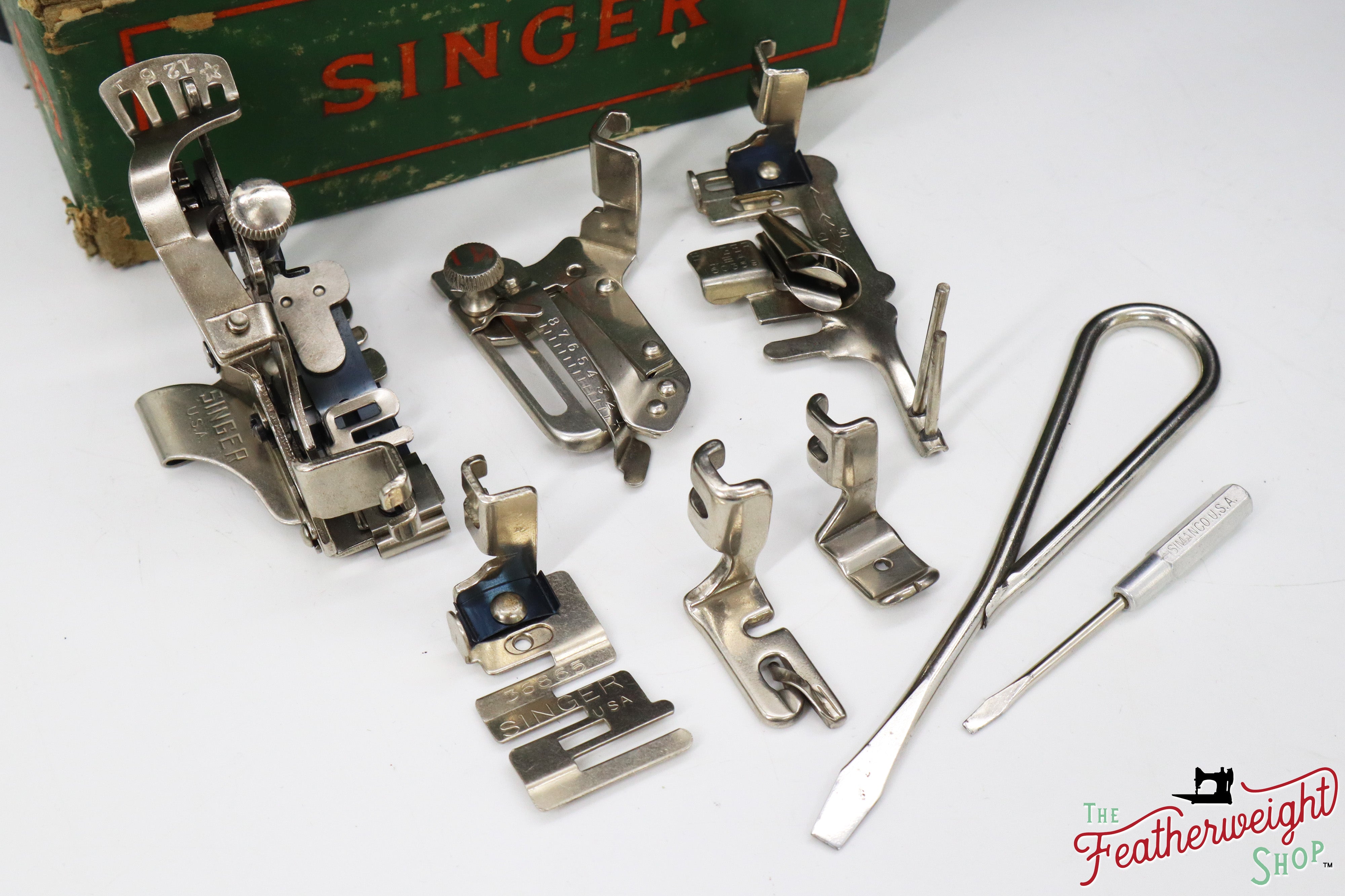 Singer Featherweight 221 Sewing Machine, AJ641*** - 1950