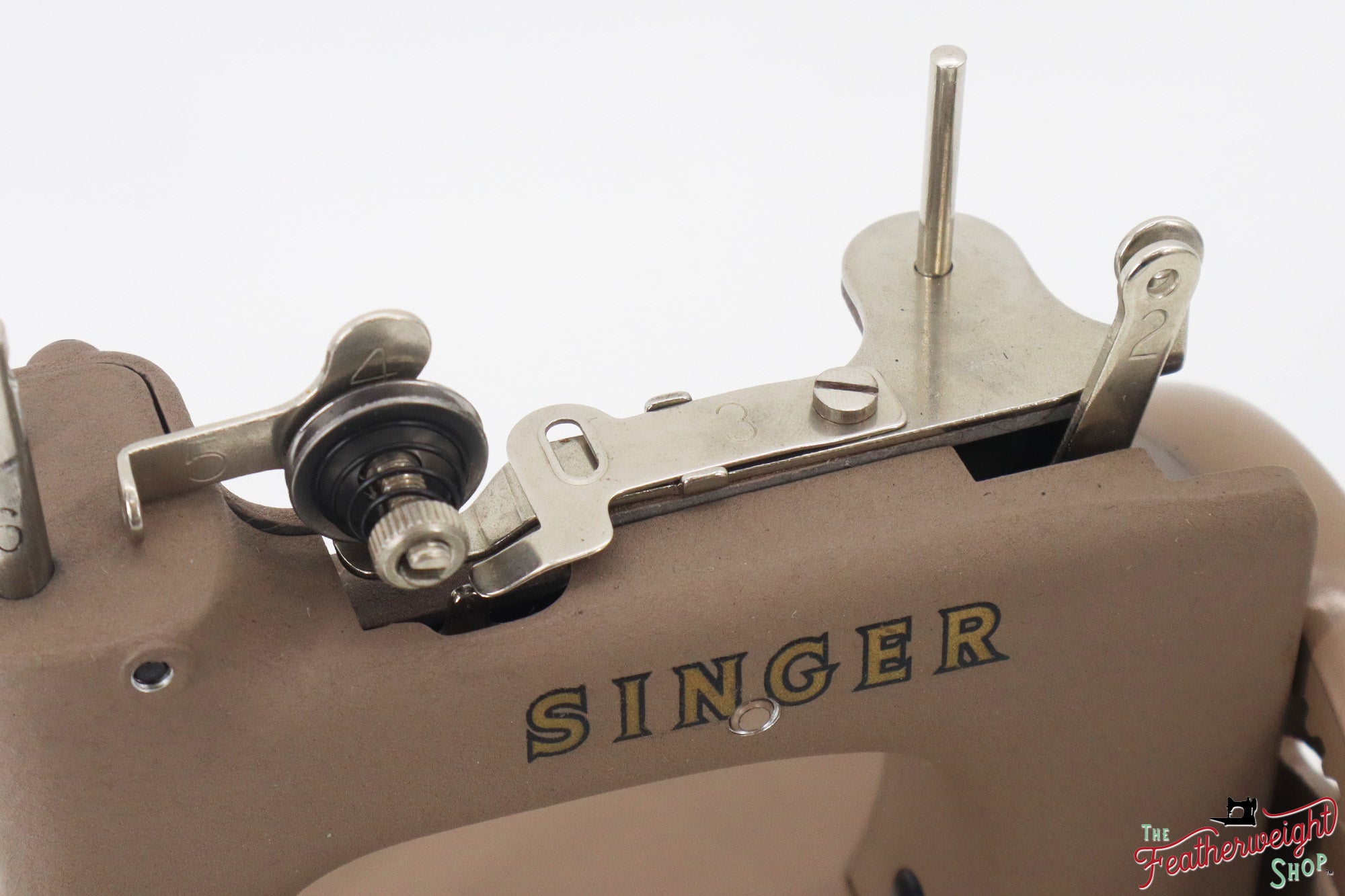 Singer Sewhandy Model 20 - Wrinkle / Warm Taupe, Complete Set!