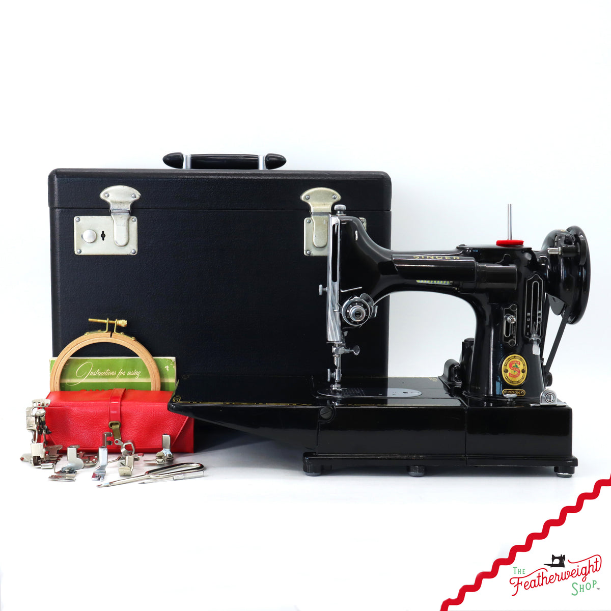 Singer Featherweight 222K Sewing Machine For Sale – The Singer ...