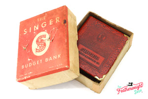 Coin Bank, Singer (Vintage Original) - RARE