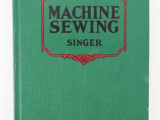 Load image into Gallery viewer, Machine Sewing Book, Singer 1938 (Vintage Original) RARE