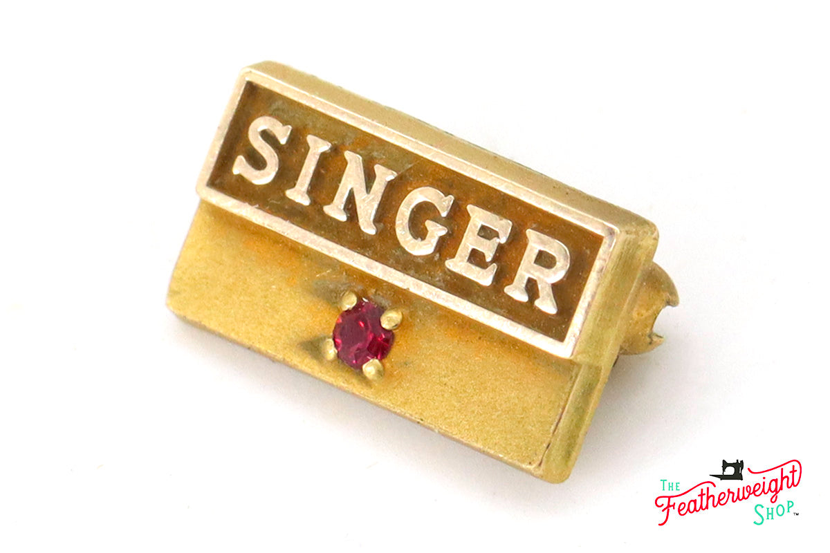 Employee Pin - RARE Singer (Vintage Original)