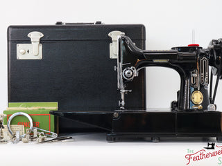 Load image into Gallery viewer, Singer Featherweight 222K Sewing Machine - EM6052**, 1957