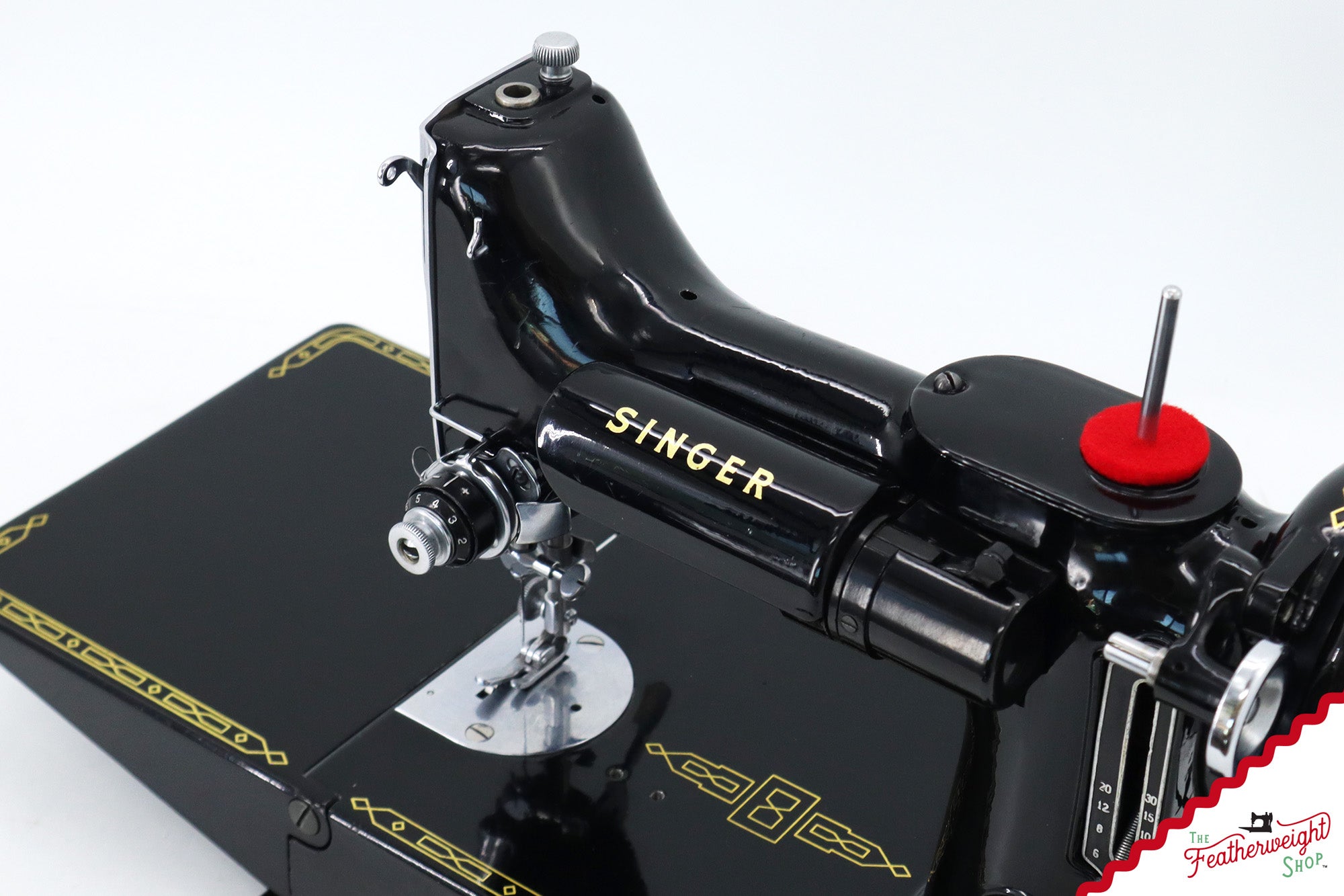 Singer Featherweight 221K Sewing Machine, 1955 - EK2074**